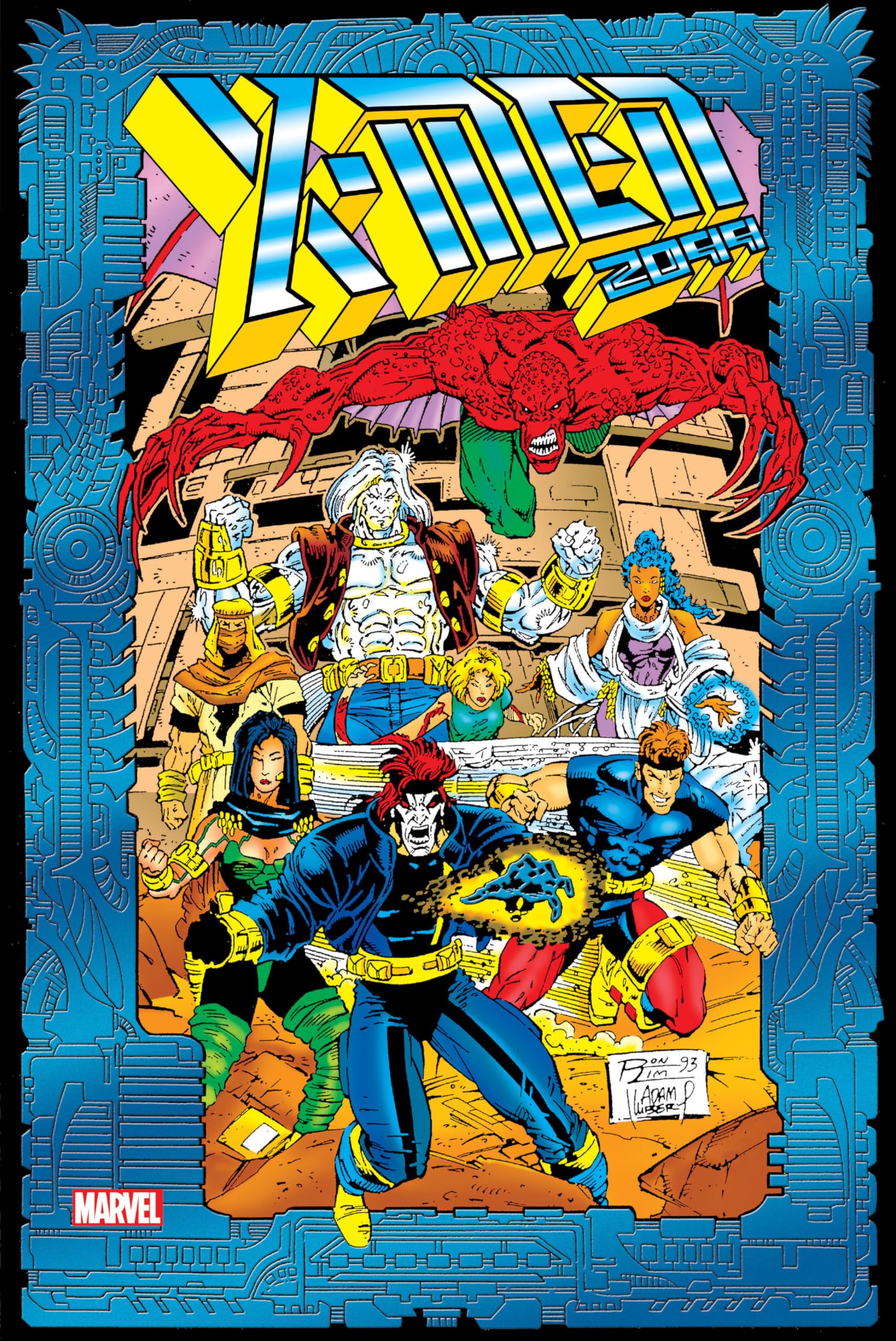 jaquette album X-MEN 2099 OMNIBUS