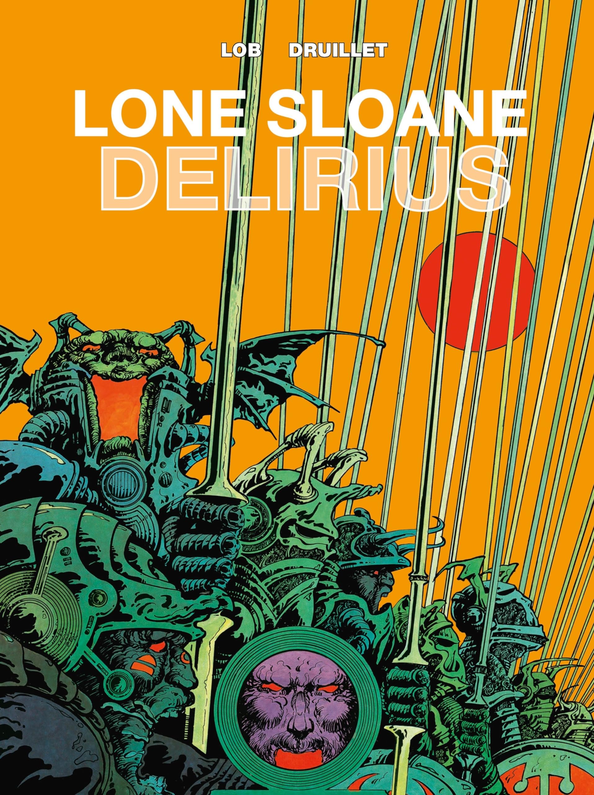 jaquette album Lone Sloane: Delirius