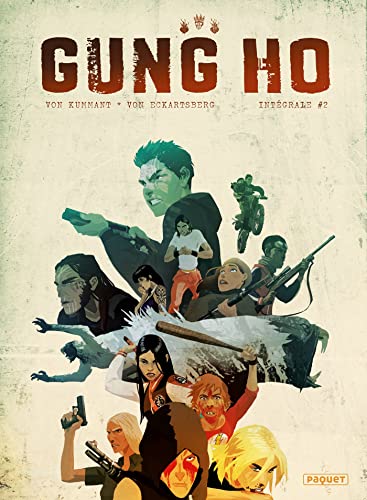 jaquette album Gung Ho Intégrale Tome 2 - Tome 4 : Colère - Tome 5 : Mort Blanche