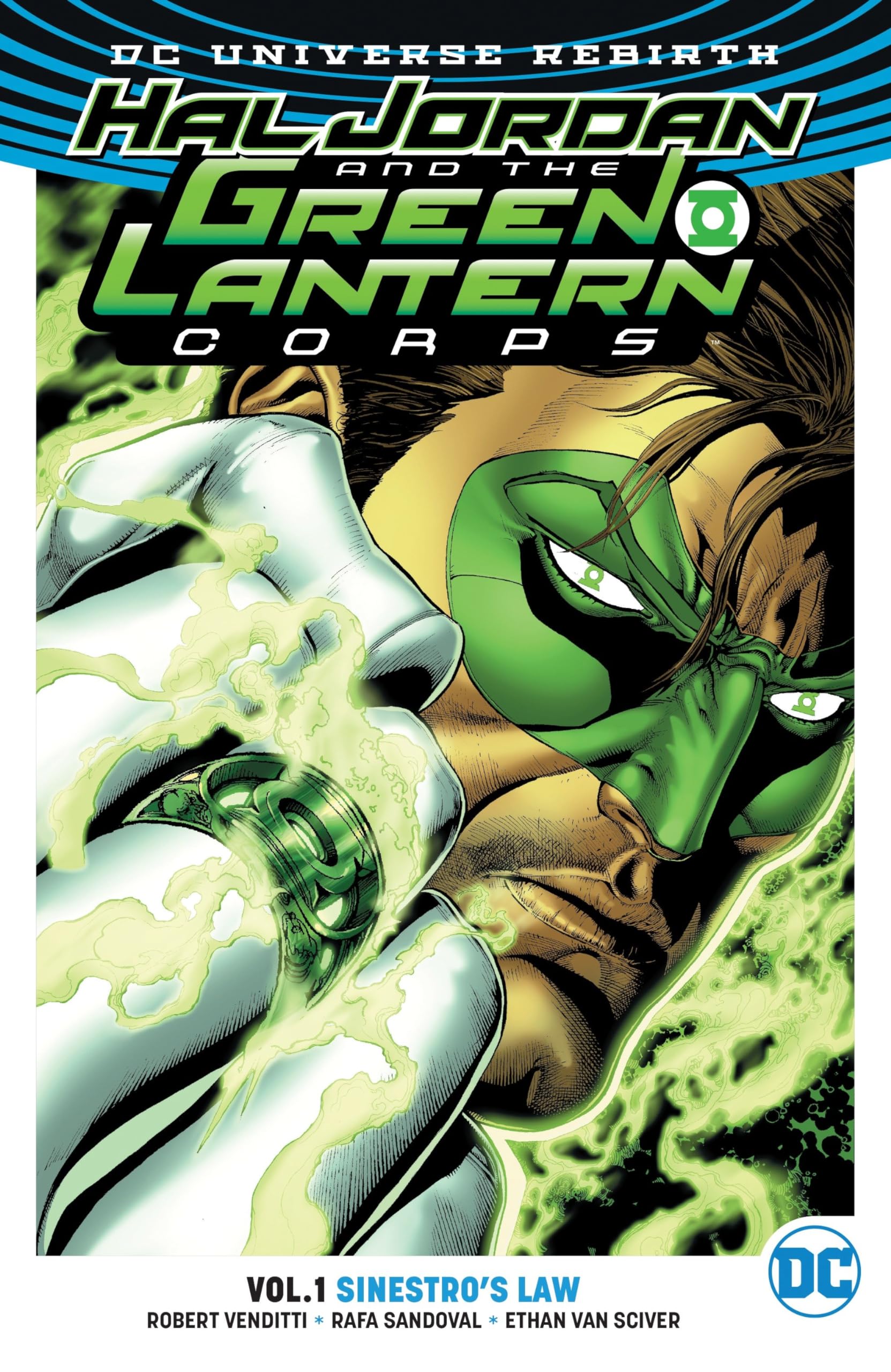 jaquette album Hal Jordan and the Green Lantern Corps Vol. 1: Sinestro's Law (Rebirth)