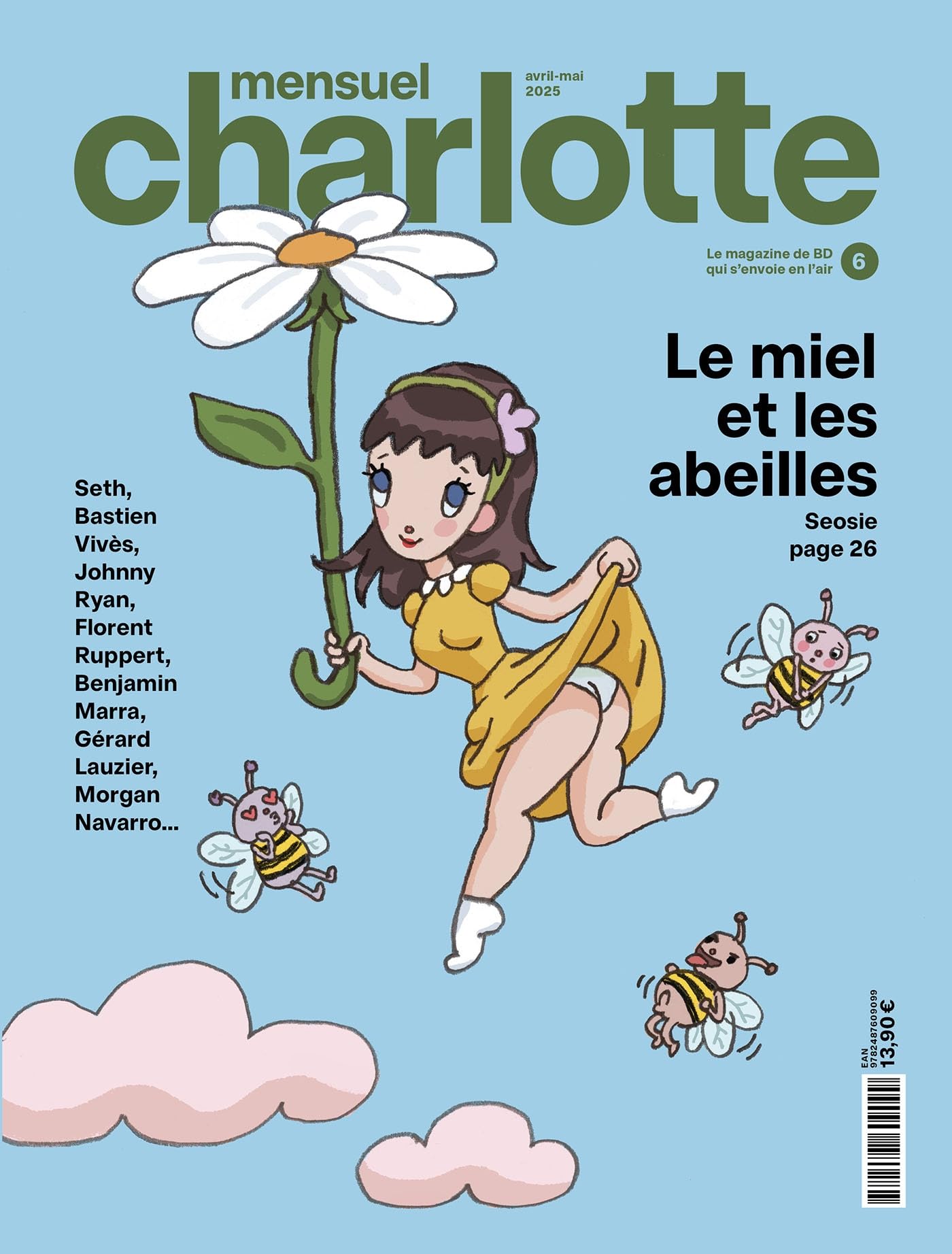 jaquette album Charlotte mensuel #6
