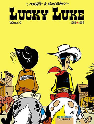 jaquette album Lucky Luke L'intégrale Tome 10 - 1964-1966 - L'escorte - Des Barbelés Sur La Prairie - Calamity Jane - Tortillas Pour Les Dalton