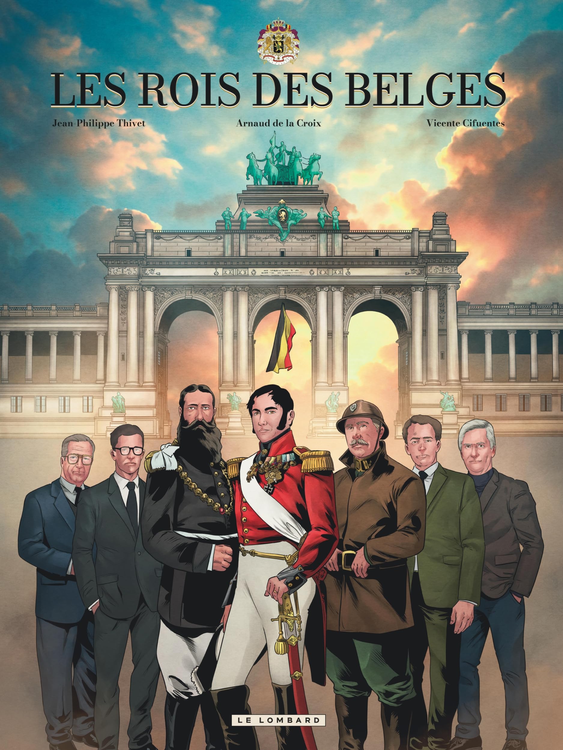 jaquette album Les rois des Belges