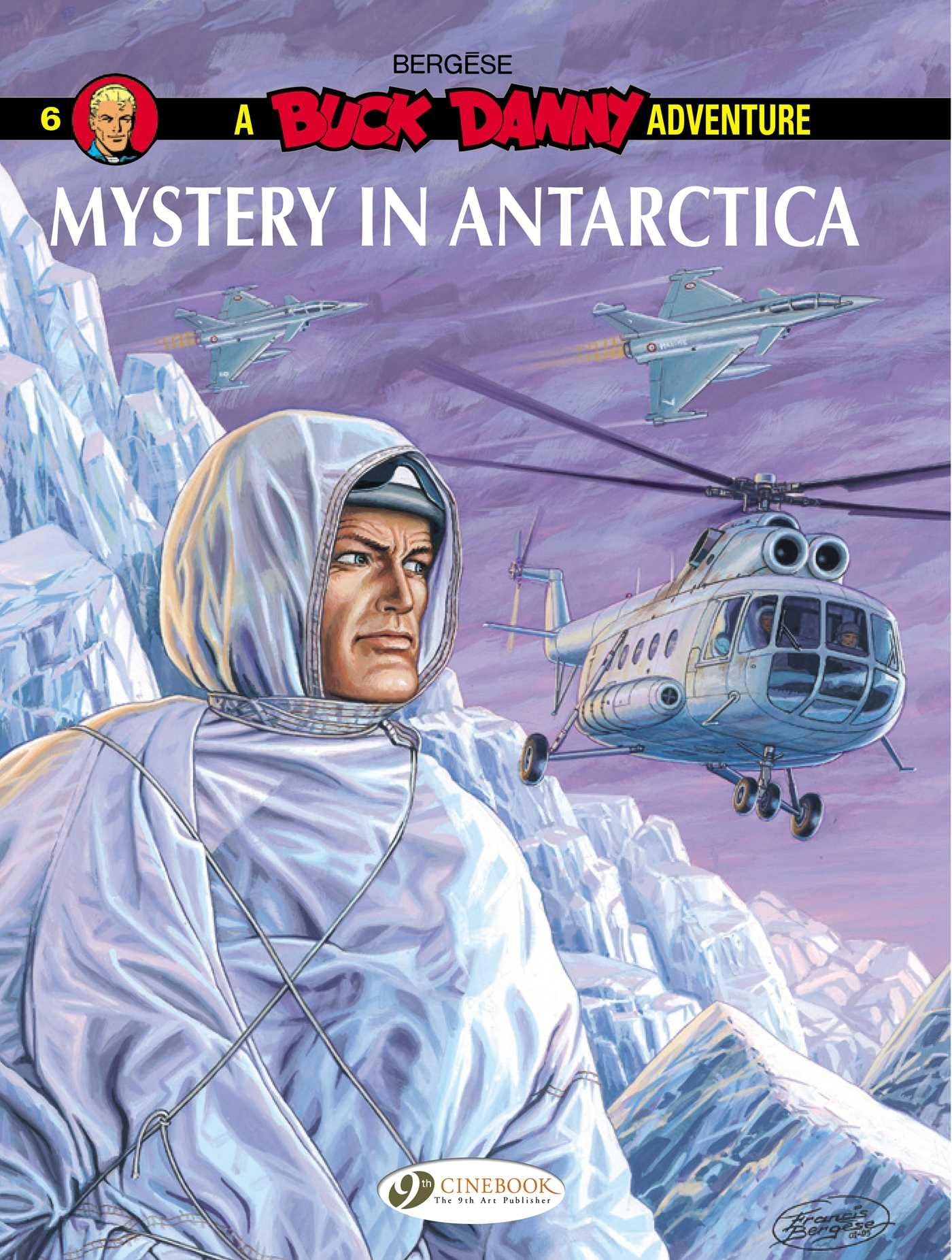 jaquette album Buck Danny - tome 6 Mystery in Antarctica (6)