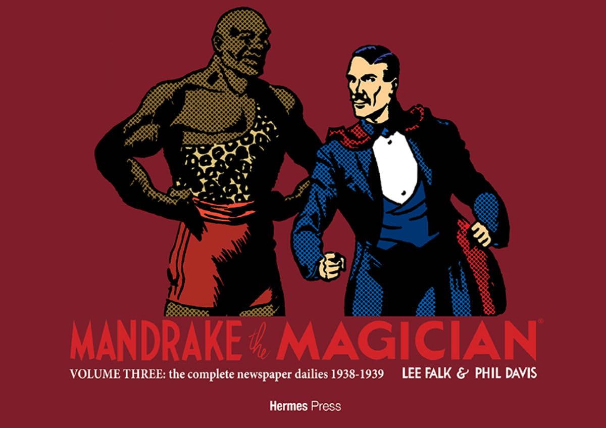 jaquette livre Mandrake the Magician: The Complete Newspaper Dailies 1938-1939 (3)