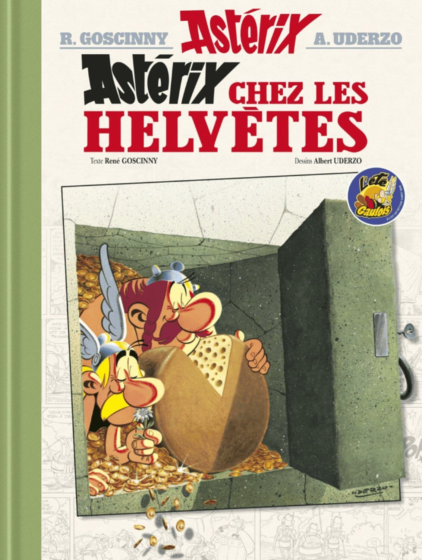 jaquette album Astérix chez les Helvètes - Édition luxe