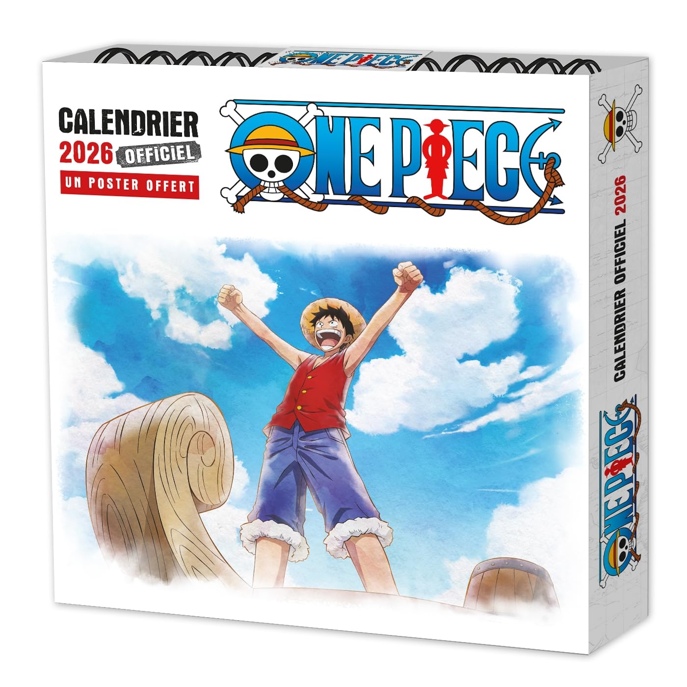 jaquette album CALENDRIER OFFICIEL ONE PIECE 2026
