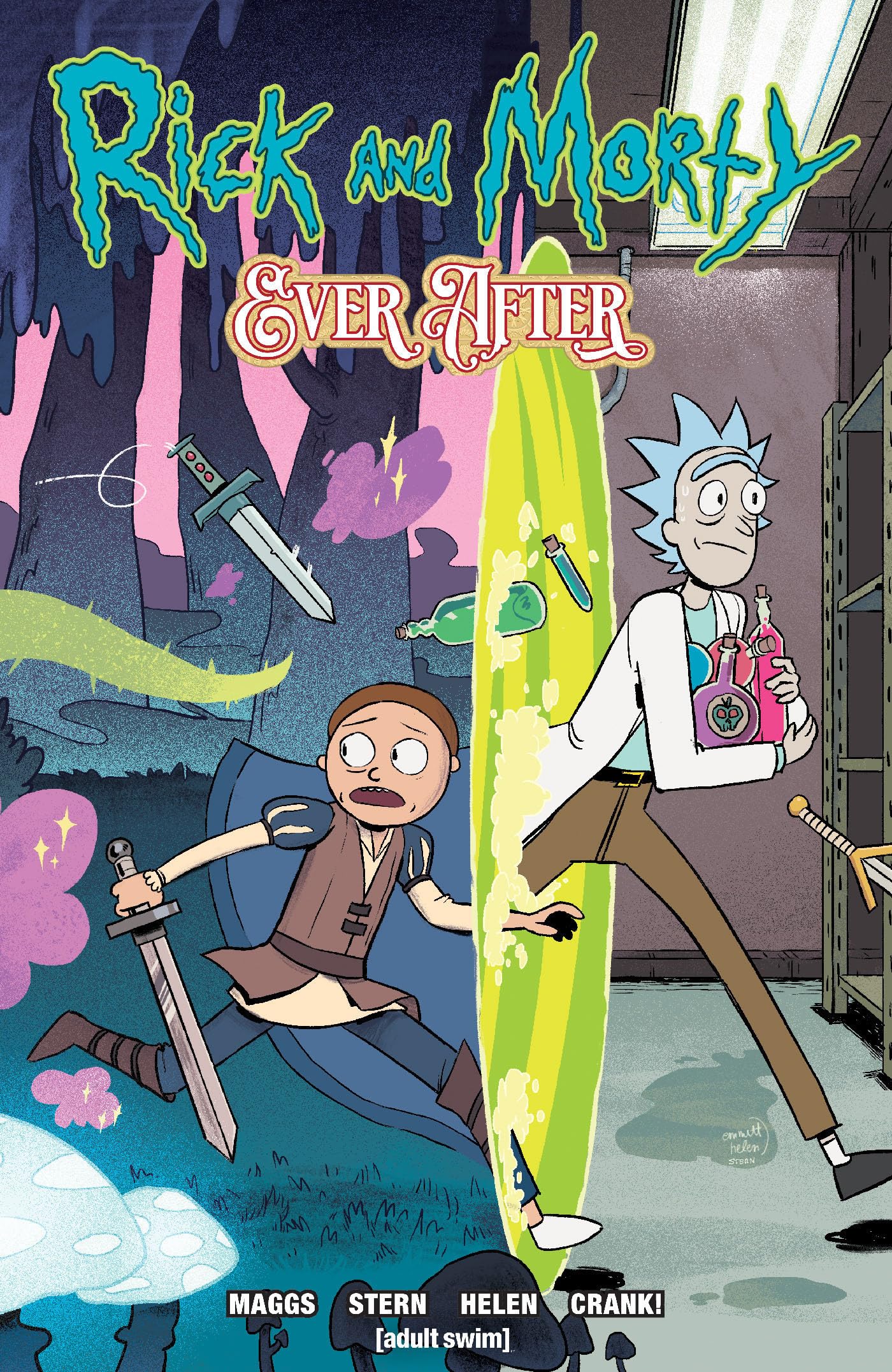 jaquette album Rick and Morty Ever After Vol. 1