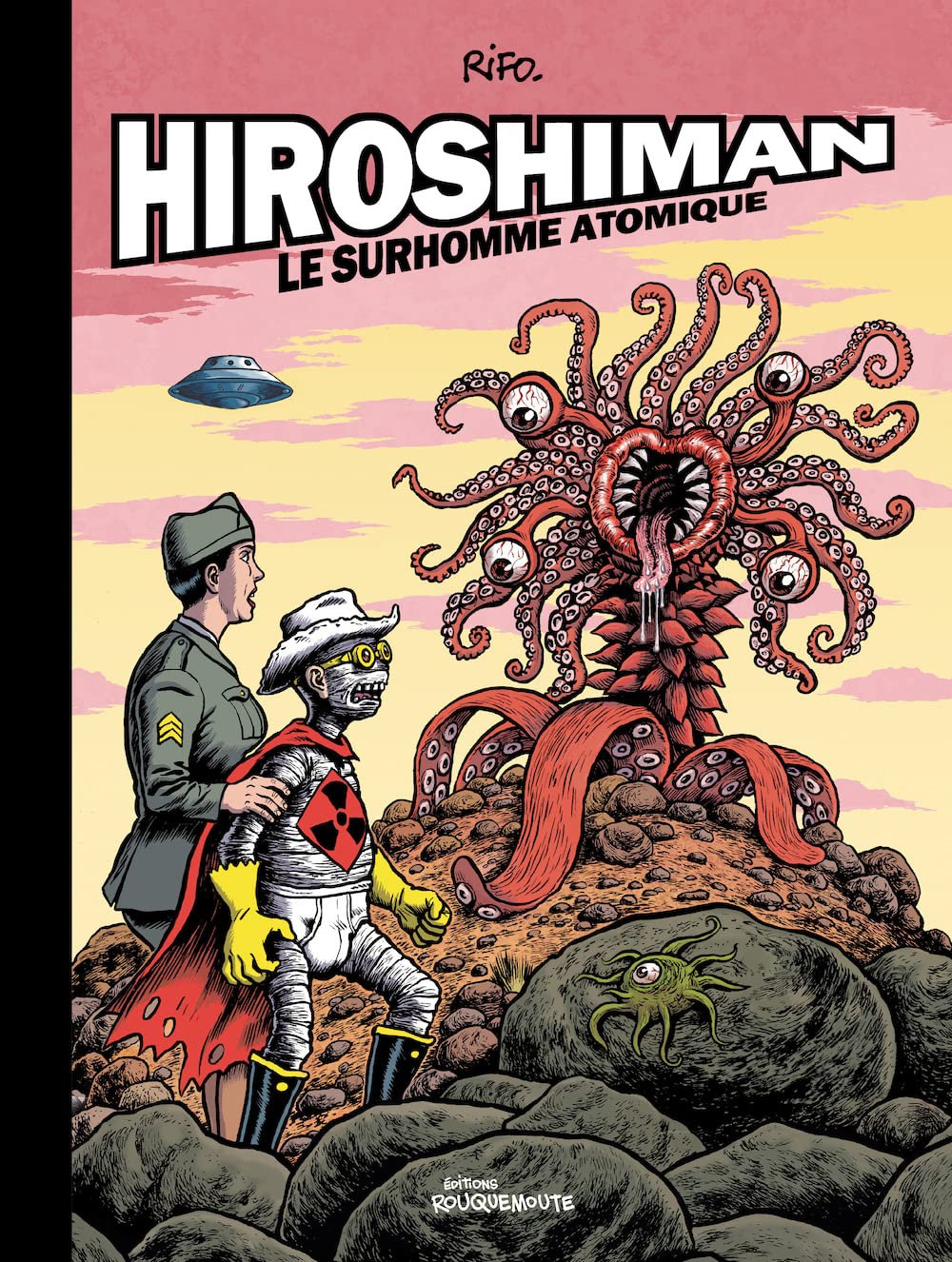 jaquette album Hiroshiman: Le surhomme atomique
