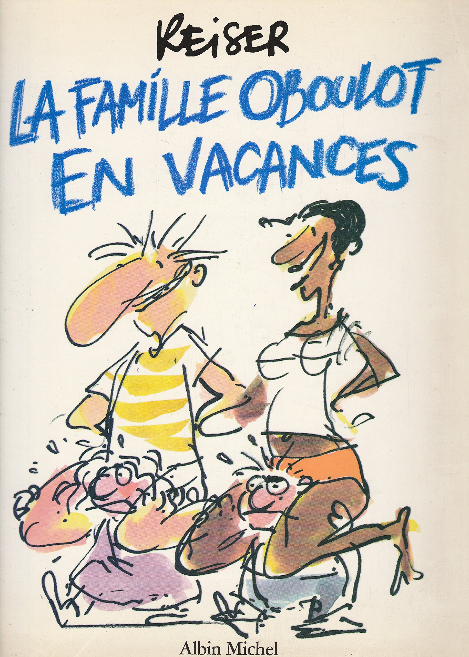 jaquette album La Famille Oboulot en vacances