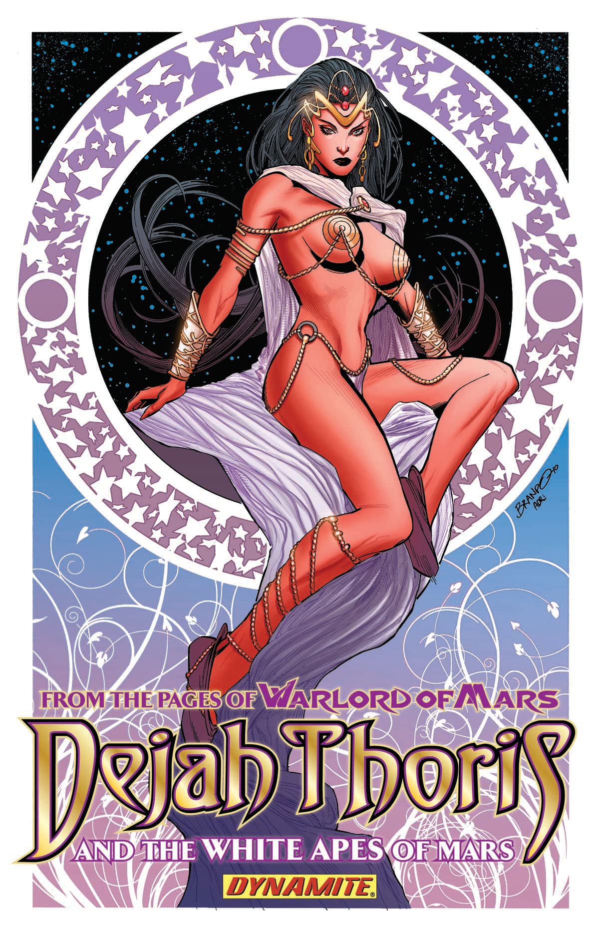 jaquette album Dejah Thoris and the White Apes of Mars