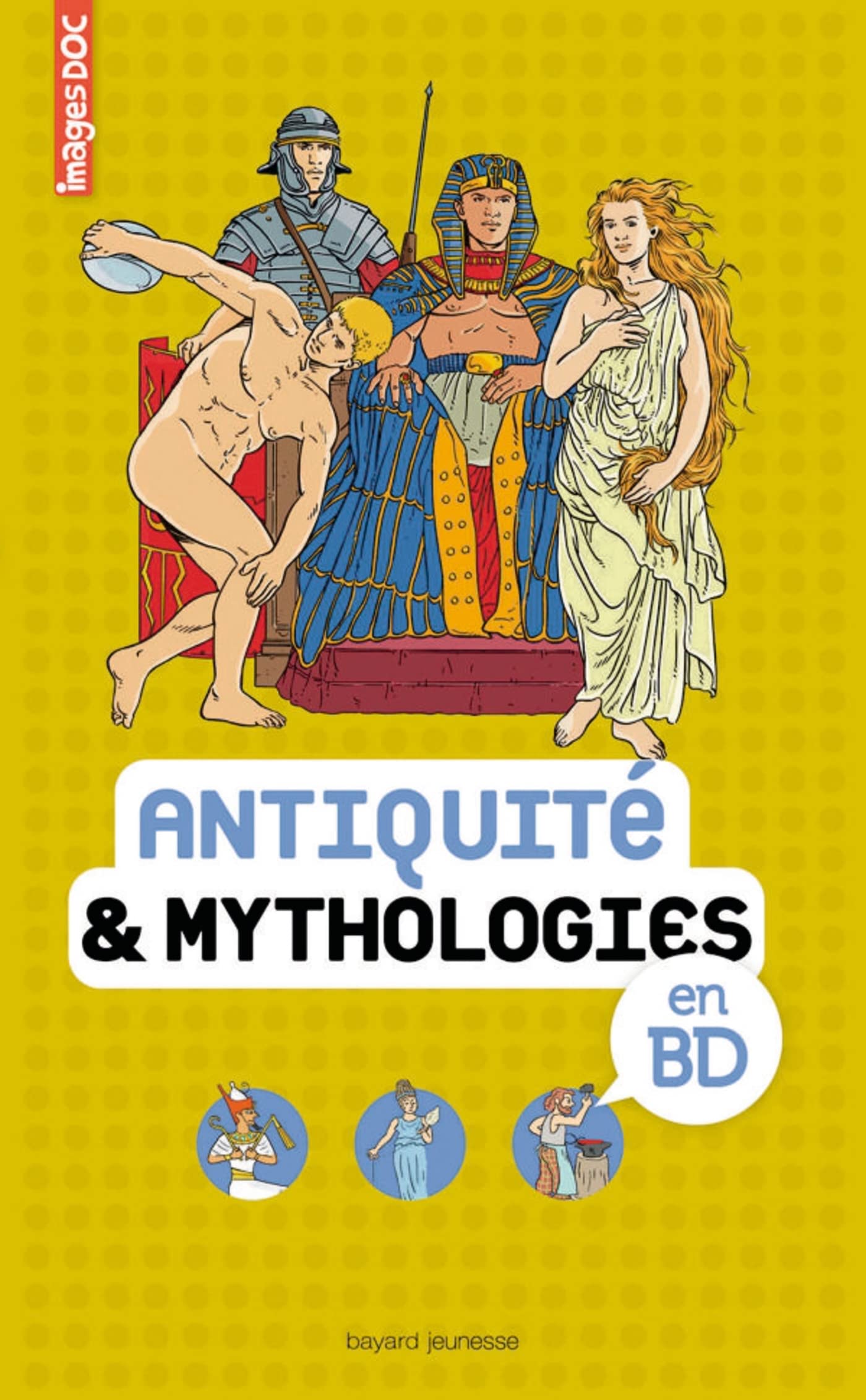 jaquette album Antiquité & mythologies en BD: Images Doc