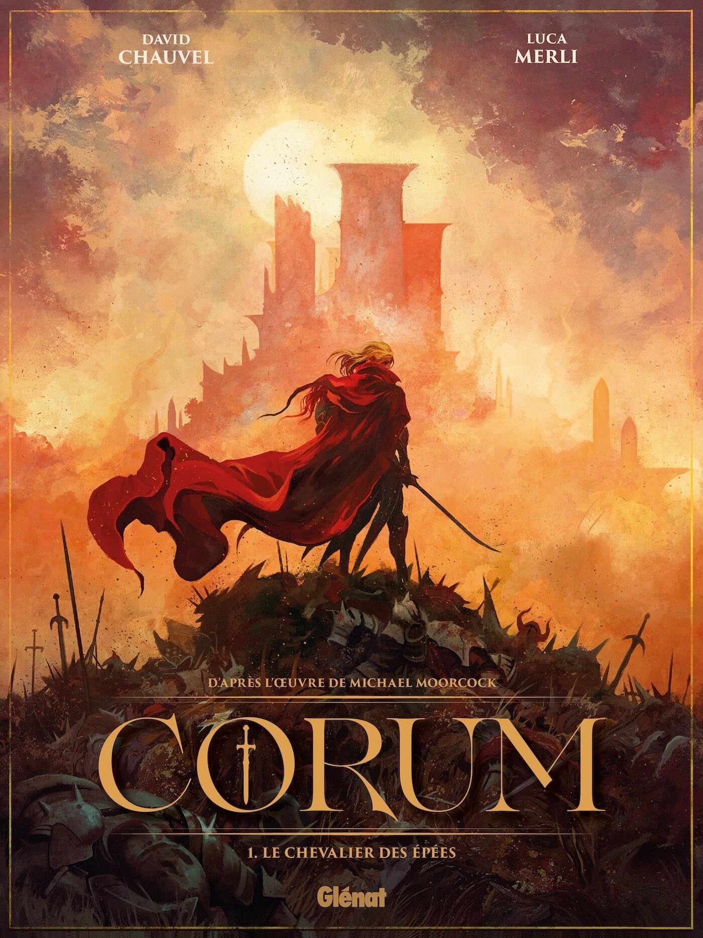 jaquette album Corum - Tome 01: Le chevalier des épées