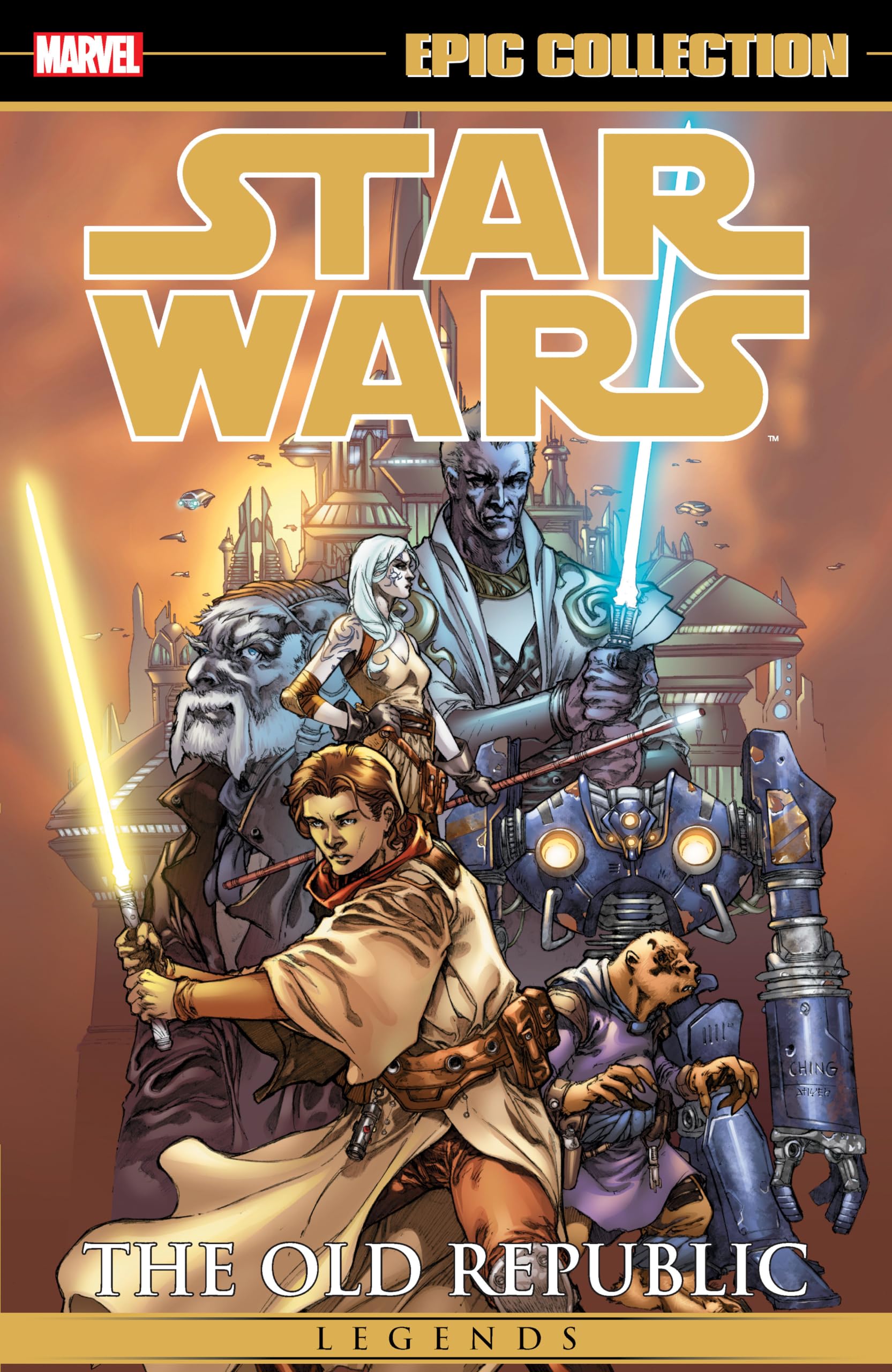 jaquette album STAR WARS LEGENDS EPIC COLLECTION: THE OLD REPUBLIC VOL. 1 [NEW PRINTING]