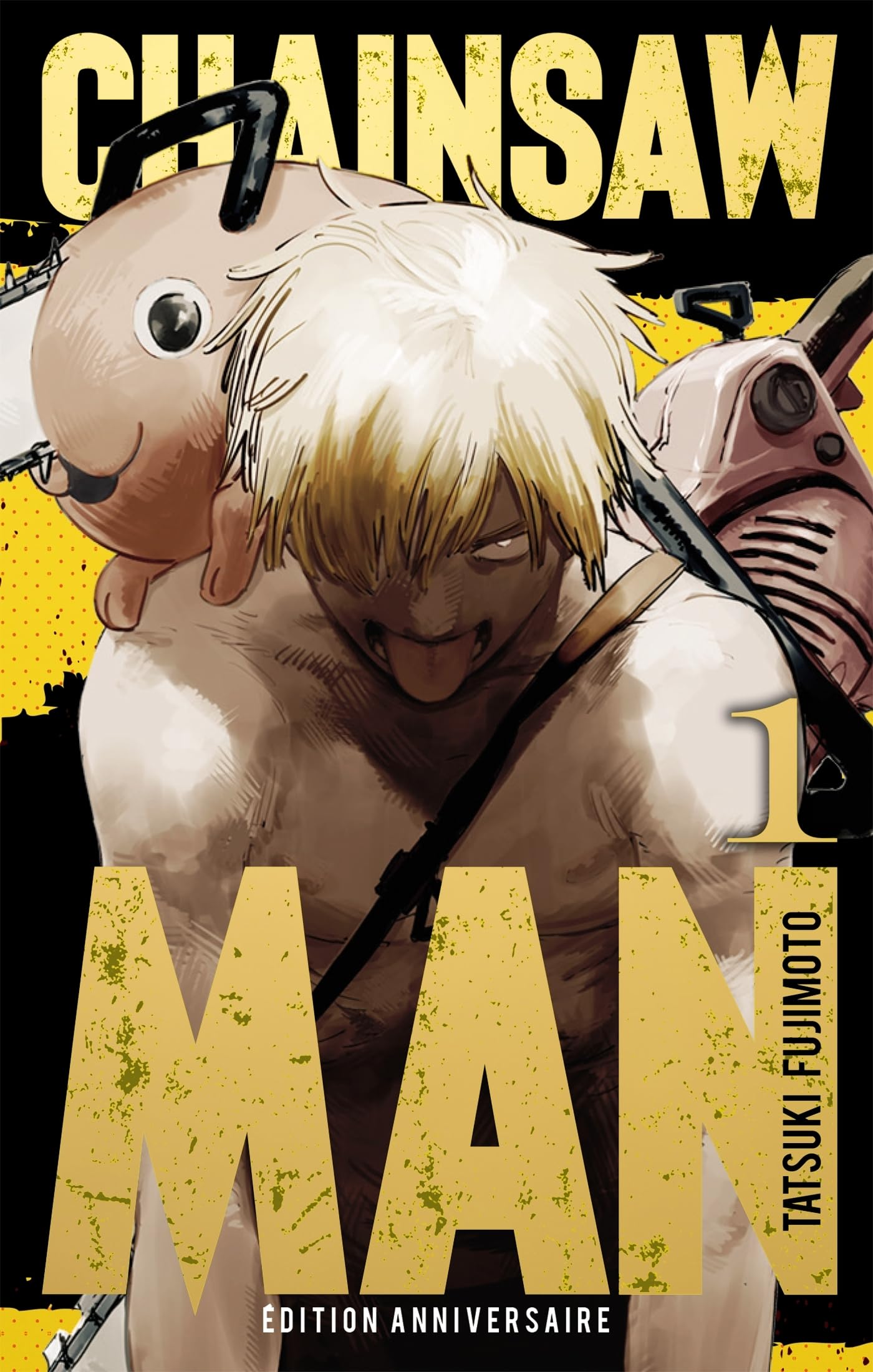 jaquette album Chainsaw Man T01 - Édition Anniversaire