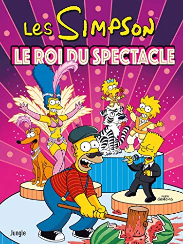 jaquette album Les Simpson Tome 43 - Le Roi Du Spectacle
