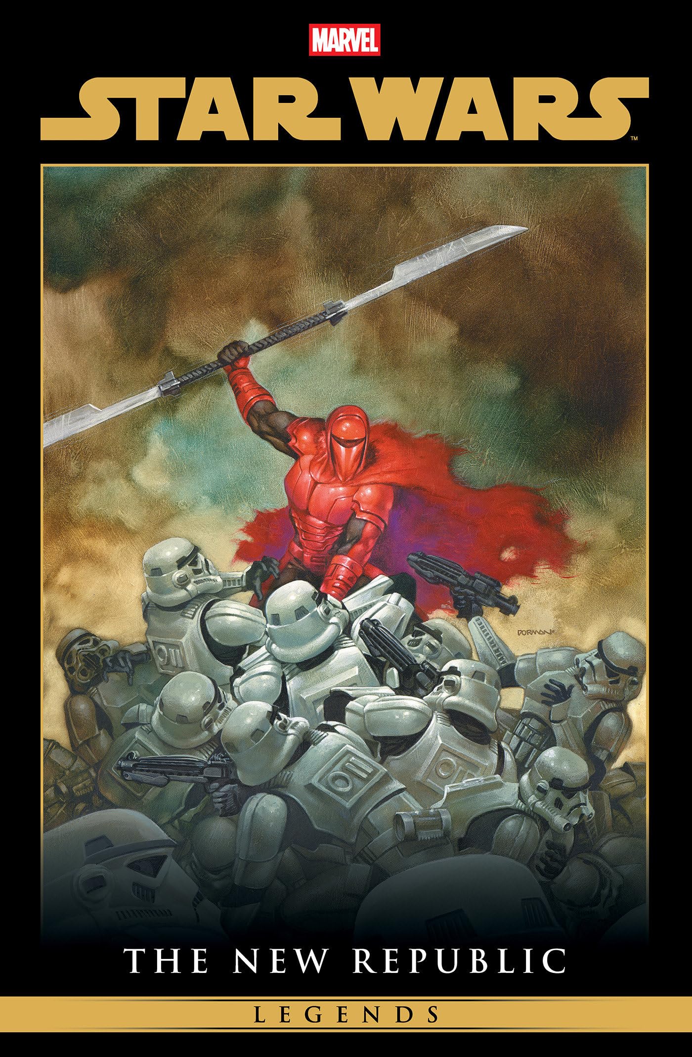 jaquette album Star Wars Legends: The New Republic Omnibus Vol. 3 Dave Dorman Crimson Empire Cover