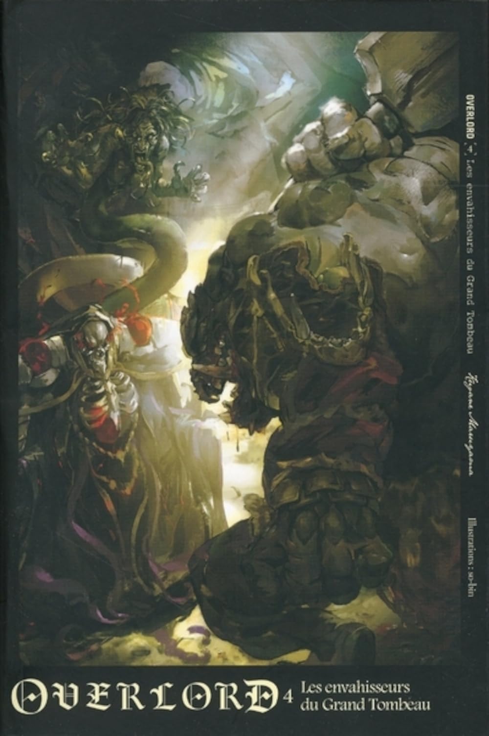 jaquette album Overlord - tome 4 Les envahisseurs du Grand Tombeau (04)