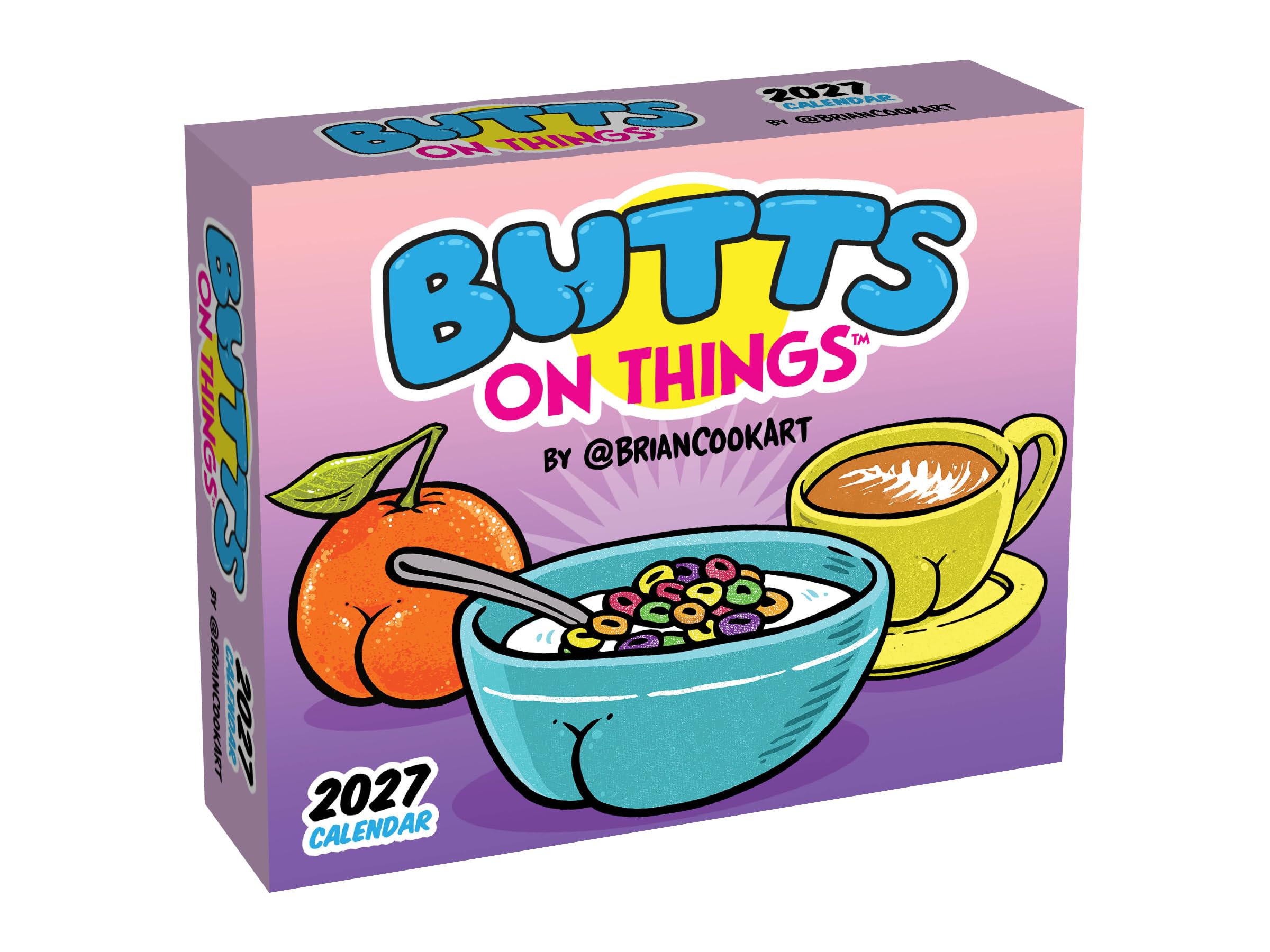 jaquette album Butts on Things 2027 Day-to-Day Calendar