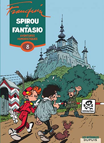 jaquette album Spirou Et Fantasio Tome 8 - Aventures Humoristiques - 1961-1967