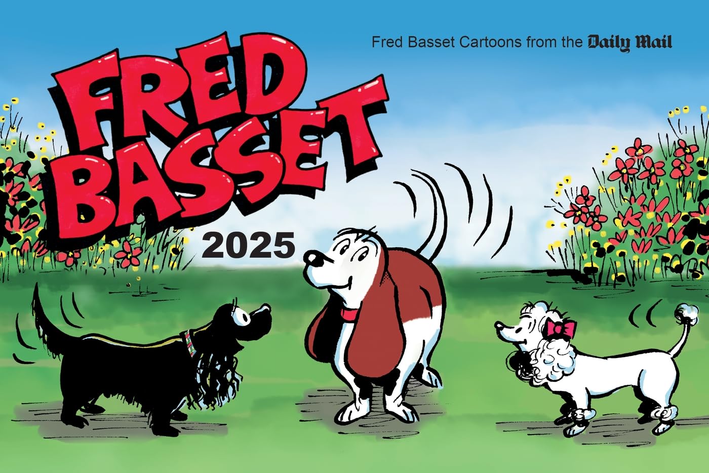 jaquette album Fred Basset Yearbook 2025: Witty Comic Strips from the Daily Mail