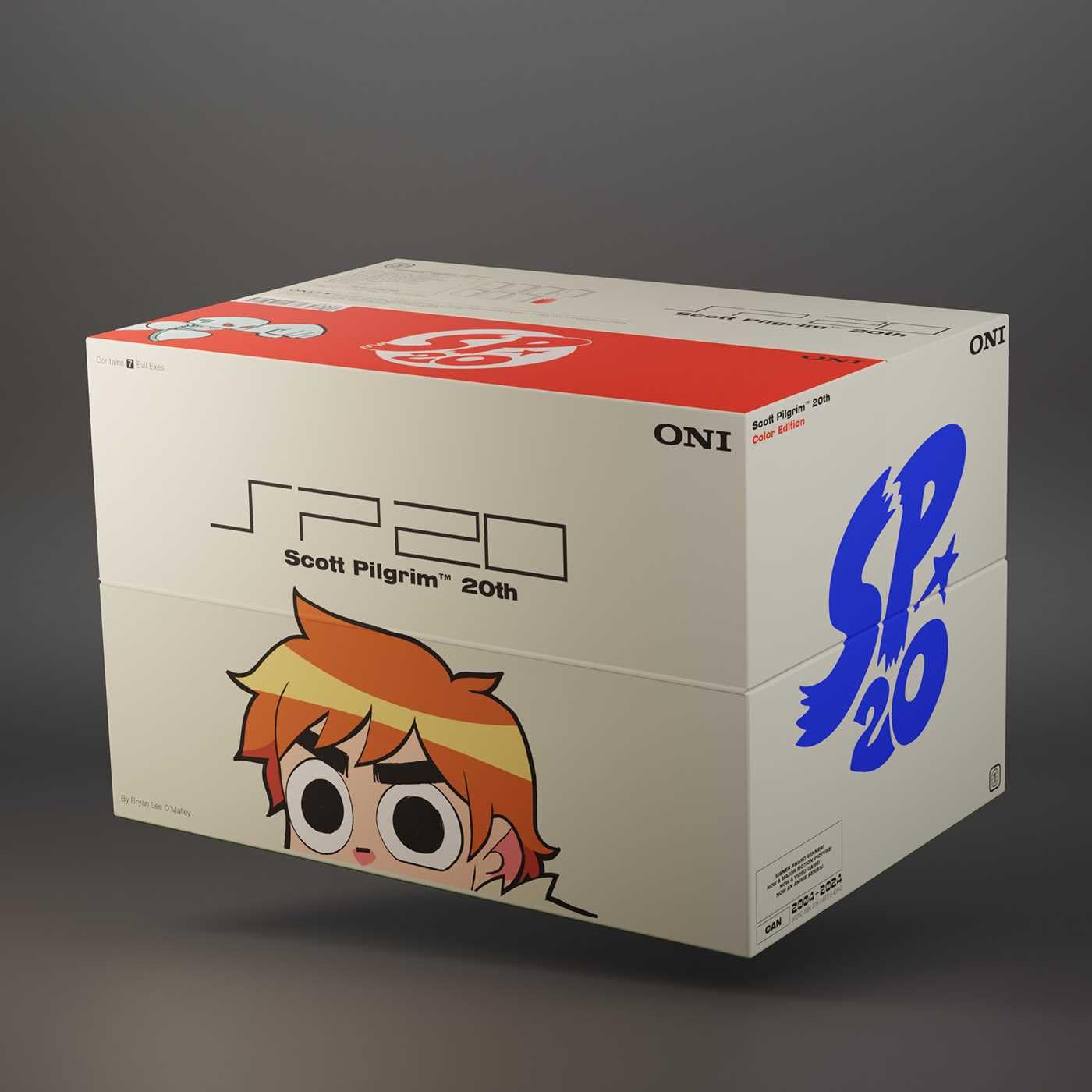 jaquette album Scott Pilgrim 20th Anniversary Color Hardcover Box Set