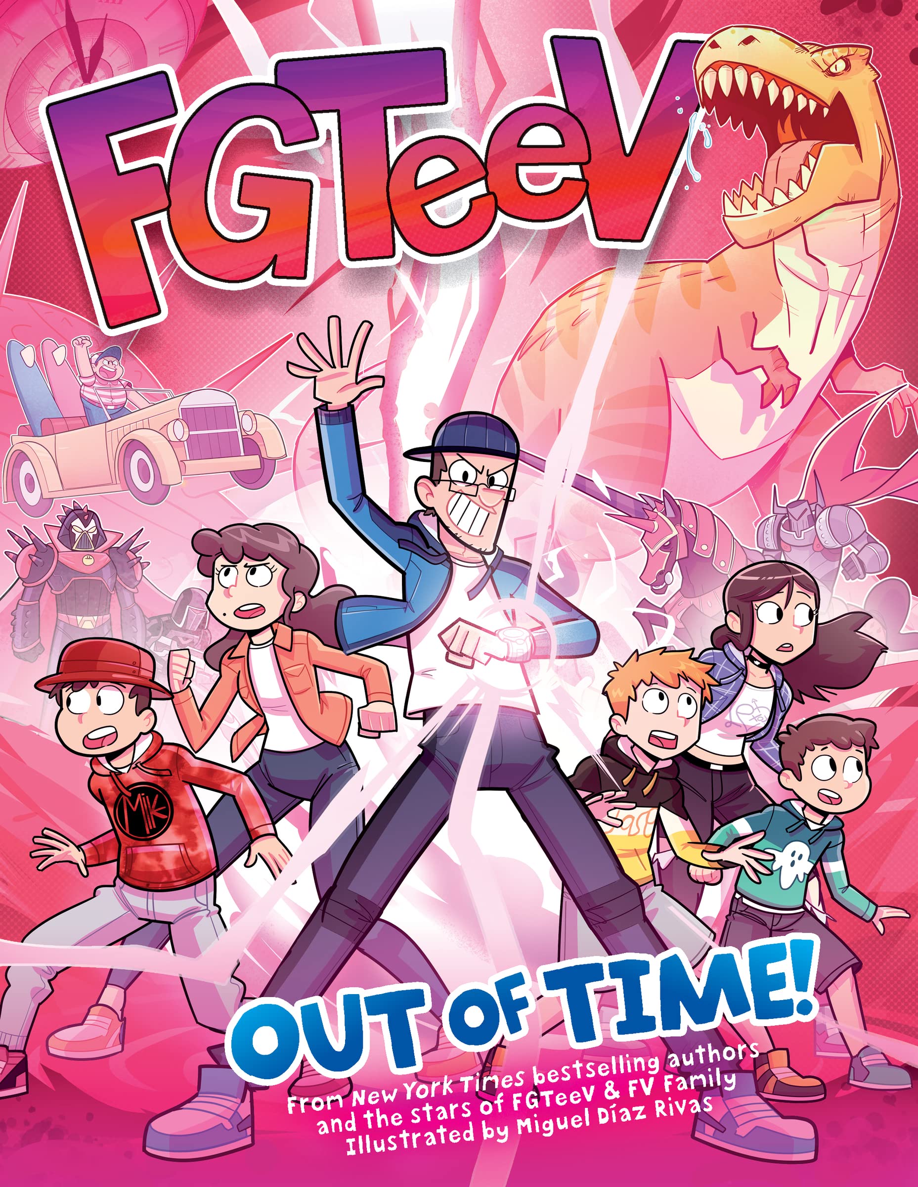 jaquette album FGTeeV: Out of Time!: Graphic Novel Fun for 5+ Year Olds