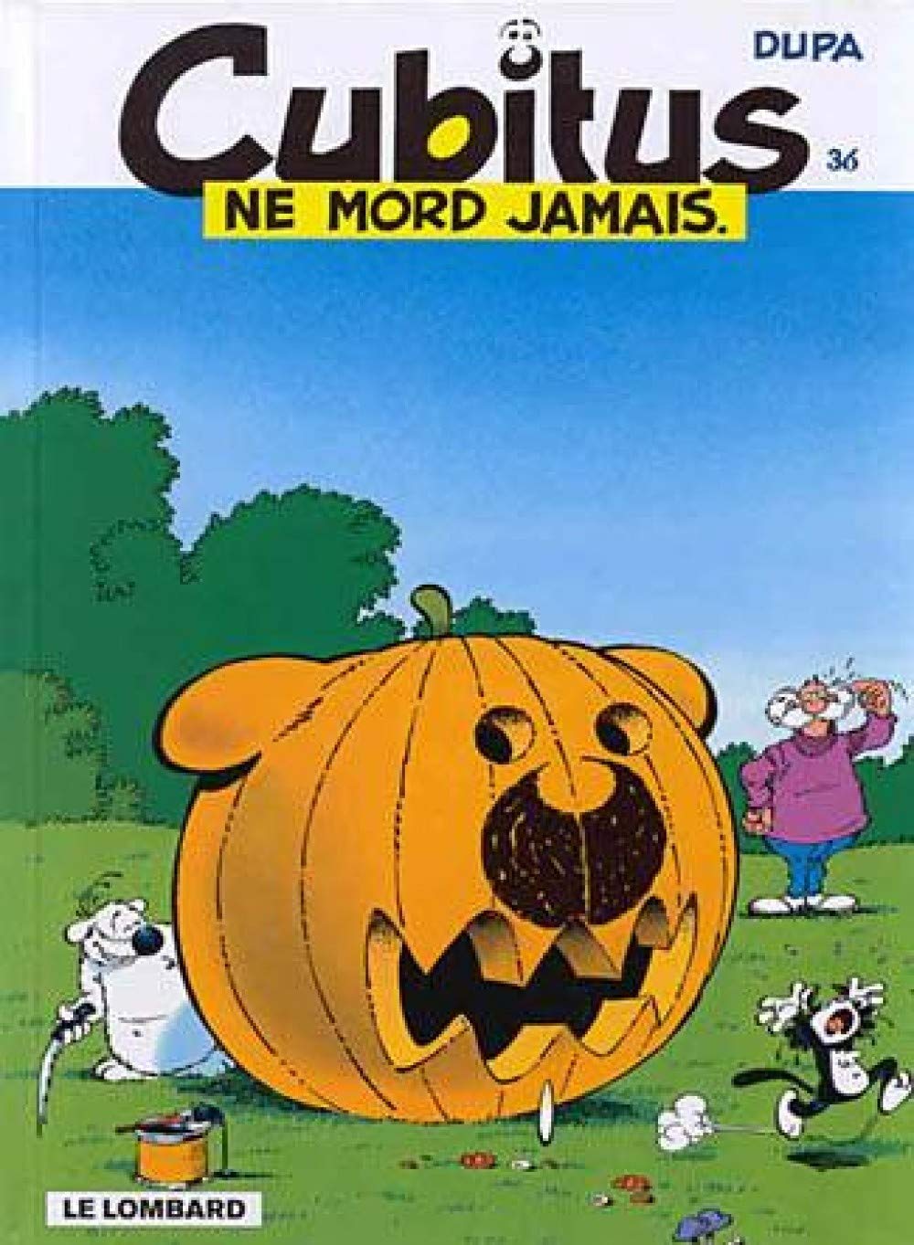 jaquette album Cubitus ne mord jamais, tome 36