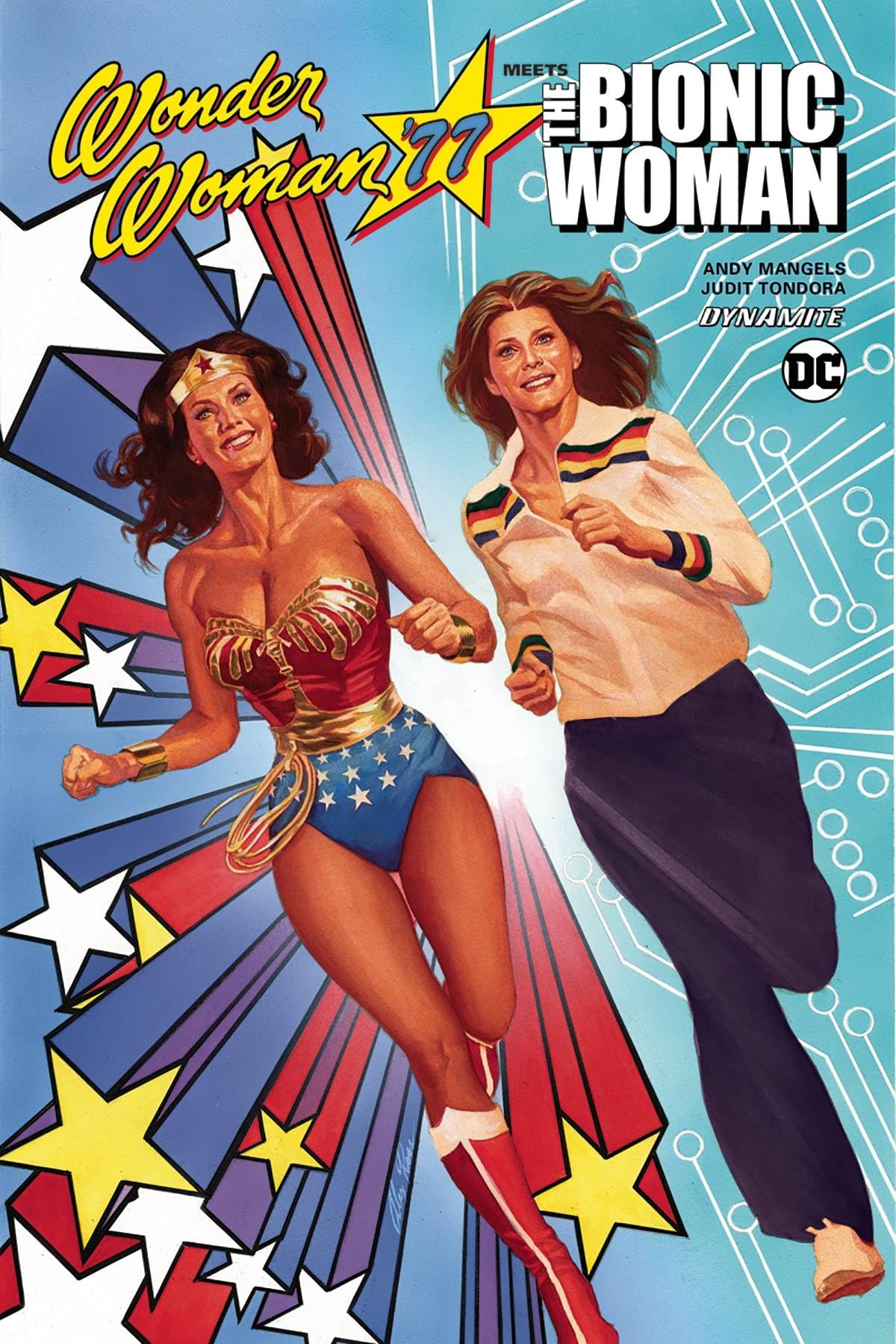 jaquette album Wonder Woman 77 Meets The Bionic Woman
