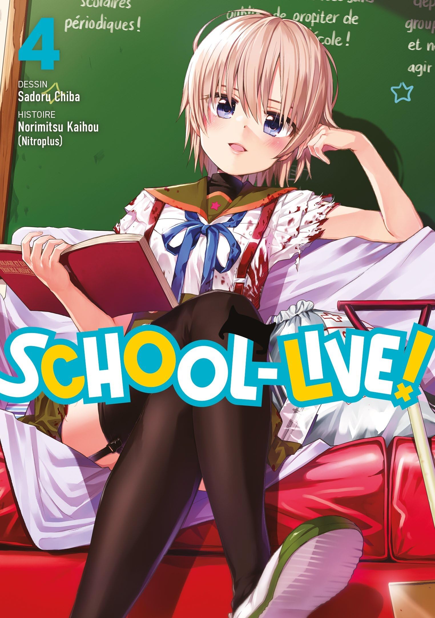 jaquette album School-Live! - Tome 04