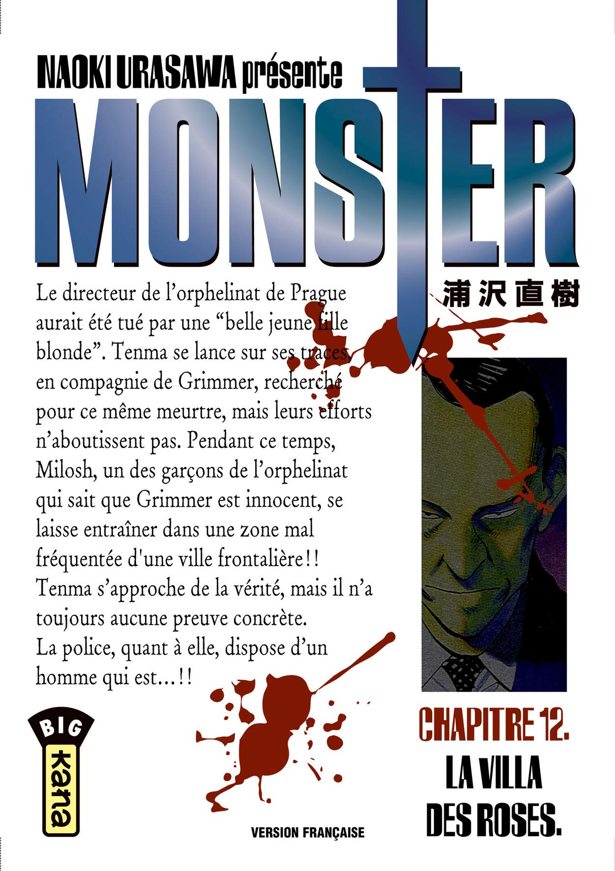 jaquette album Monster, tome 12 : La Villa des roses