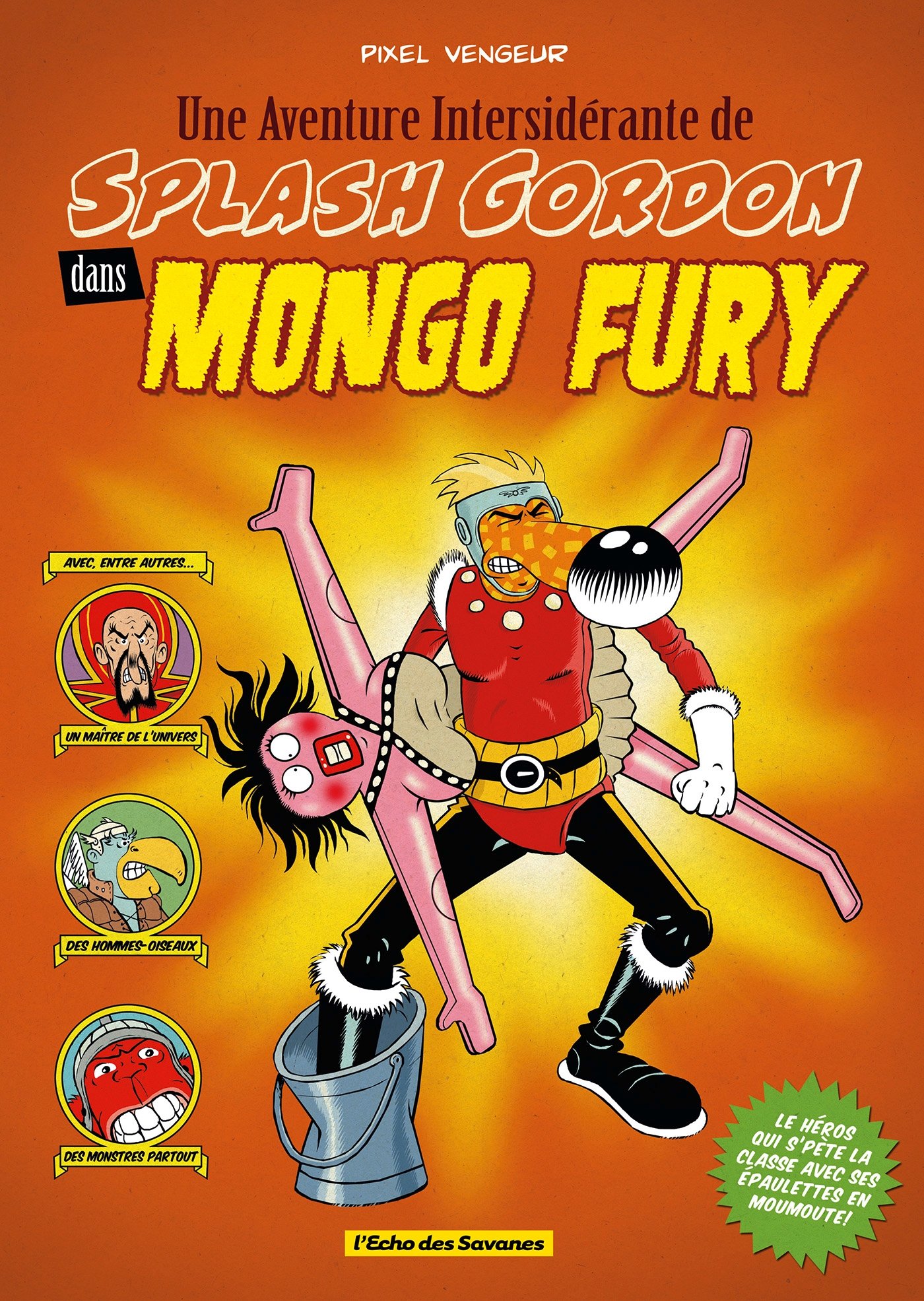 jaquette album Une Aventure Intersidérante de Splash Gordon dans Mongo Fury