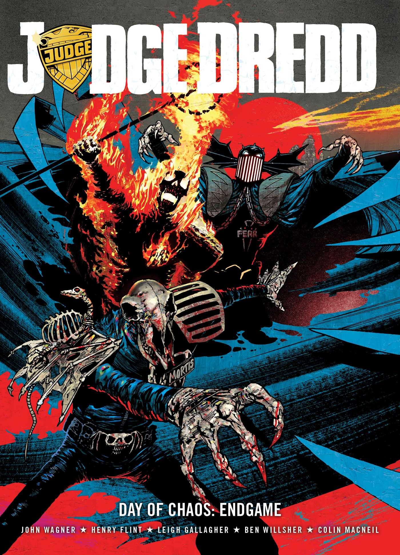 jaquette album Judge Dredd Day of Chaos: Endgame