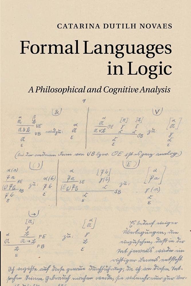 jaquette album Formal Languages in Logic: A Philosophical And Cognitive Analysis