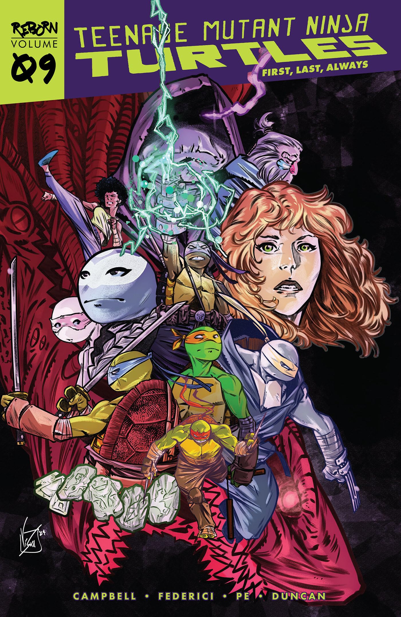 jaquette album Teenage Mutant Ninja Turtles: Reborn, Vol. 9 - First, Last, Always
