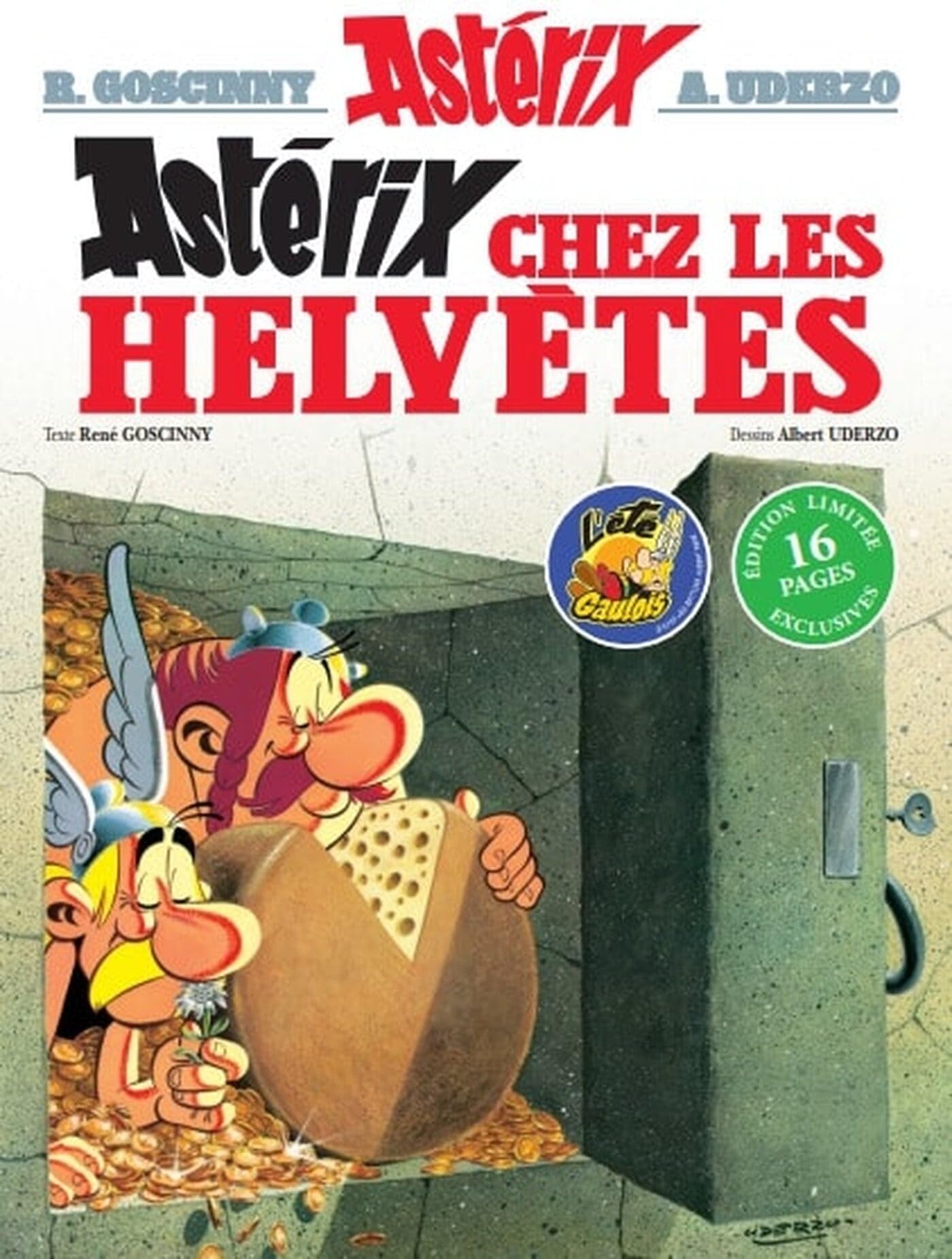 jaquette album Astérix chez les Helvètes - Édition spéciale