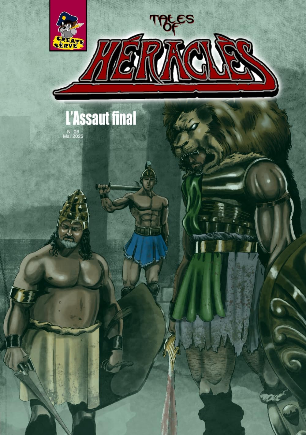jaquette album Tales of Héraclès: L'Assaut final