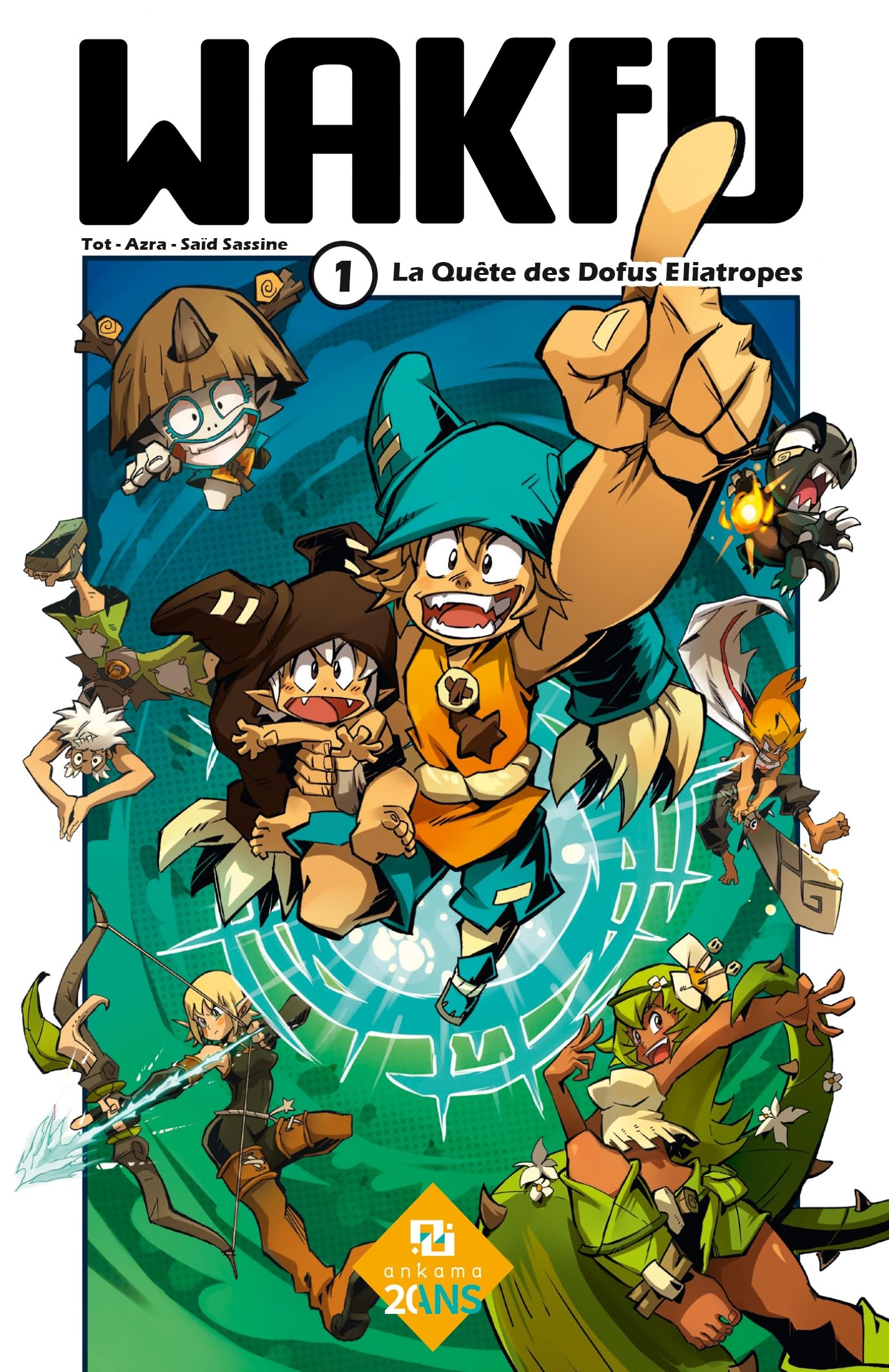 jaquette album Wakfu Manga T01