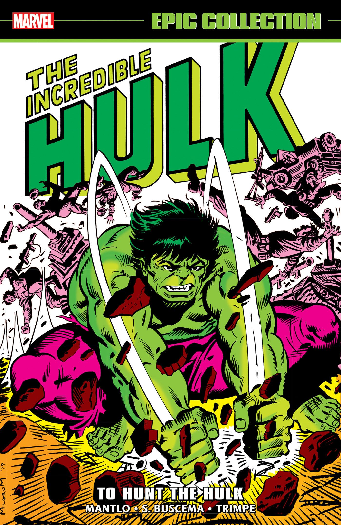 jaquette album Incredible Hulk Epic Collection: To Hunt The Hulk