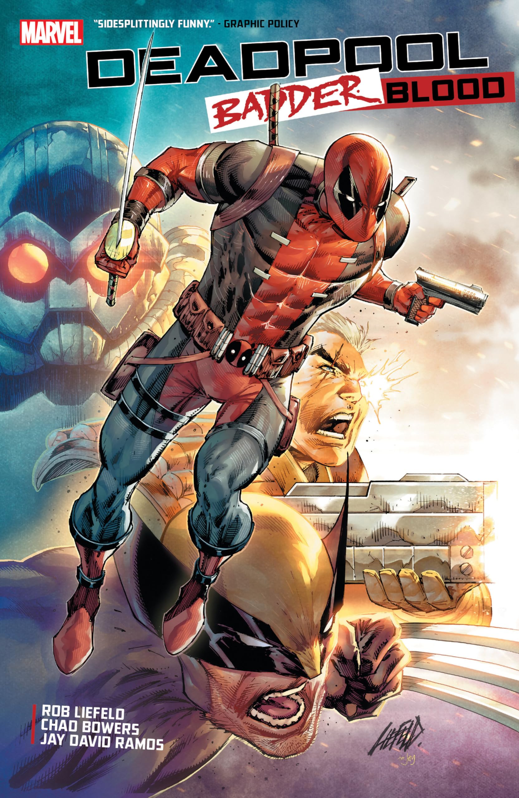 jaquette album DEADPOOL: BADDER BLOOD