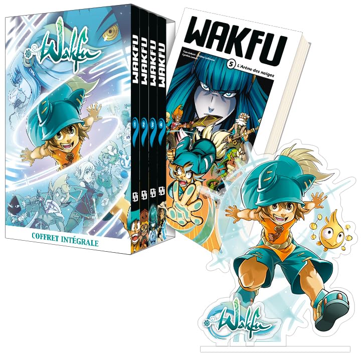 Fourreau WAKFU Manga T01 à T05 : La Quête des Dofus Eliatropes