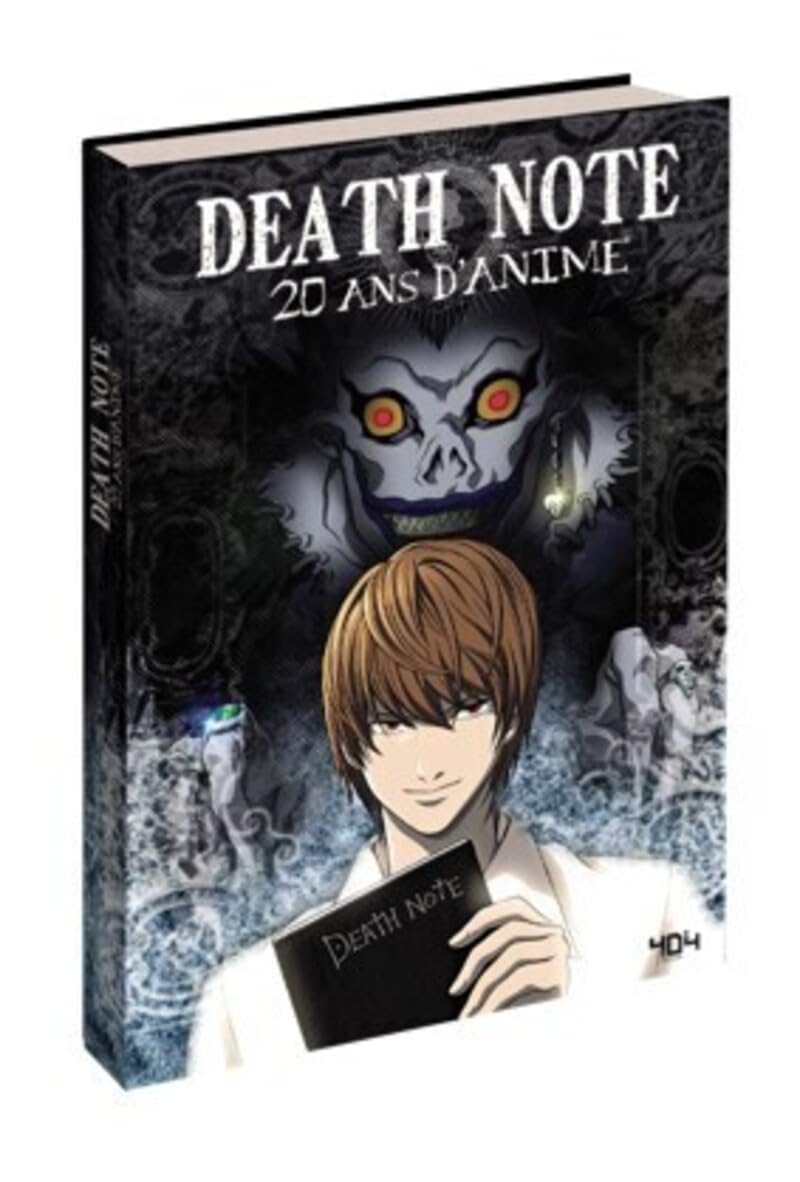 Death Note : 20 ans d'anime - L'artbook officiel Livre officiel illustré Histoire, personnages et scènes cultes Manga culte japonais Artbook