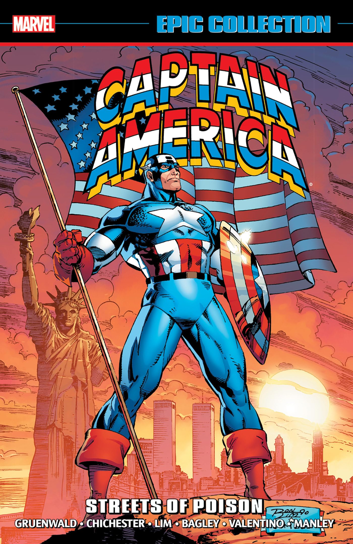 Captain America Epic Collection: Streets of Poison