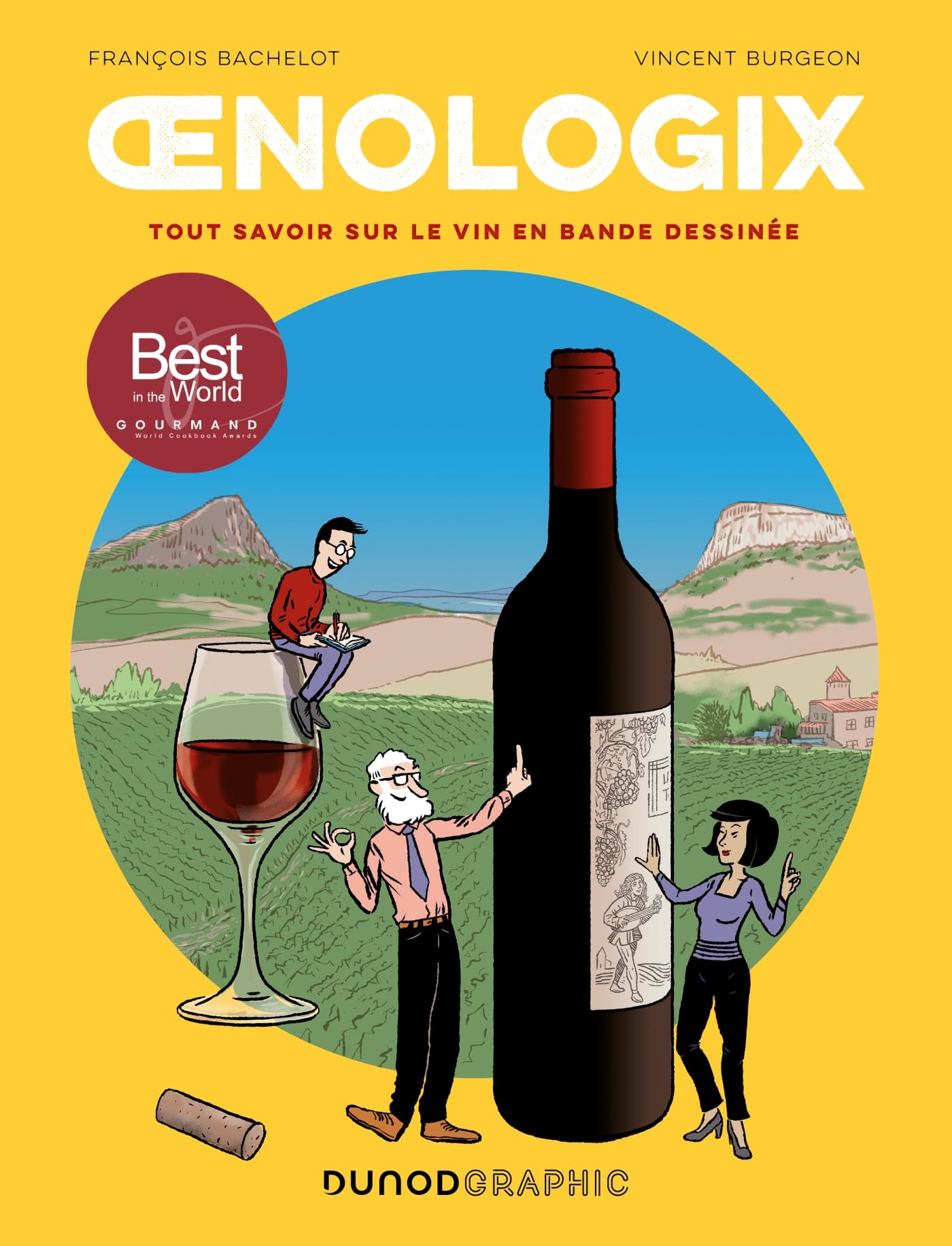 Tout savoir sur le vin en bande dessinée