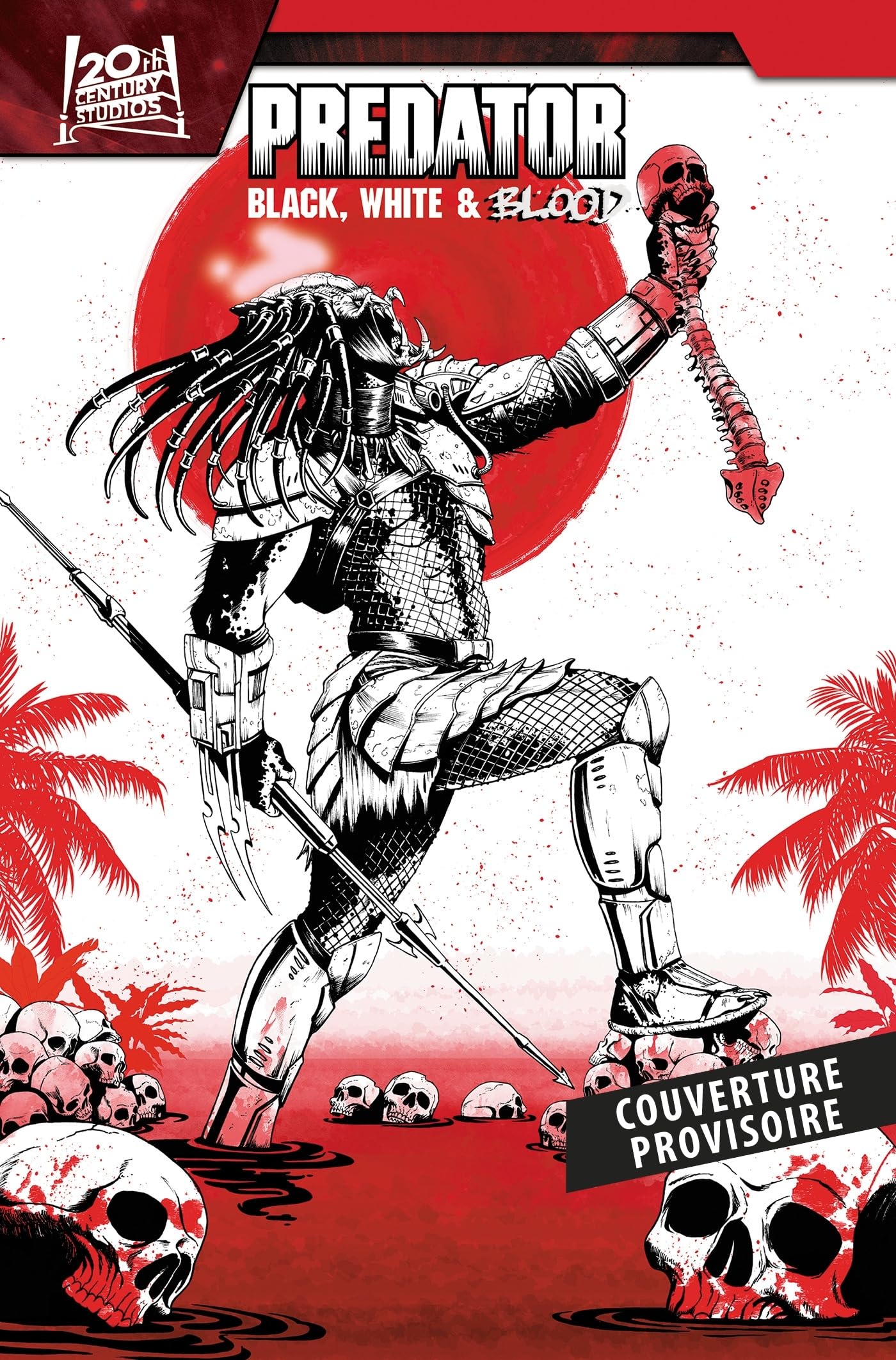 Predator Black White and Blood