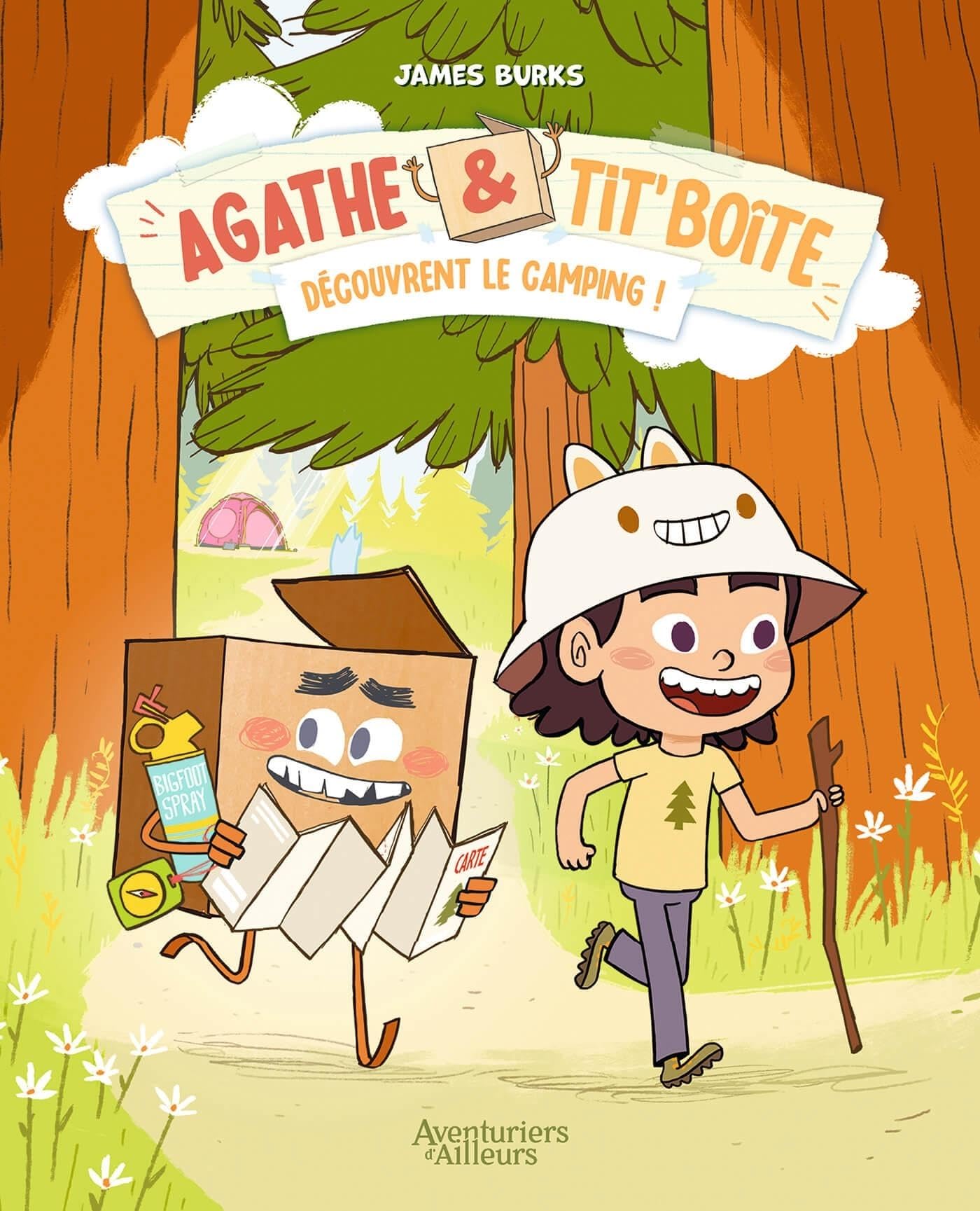 découvrent le camping