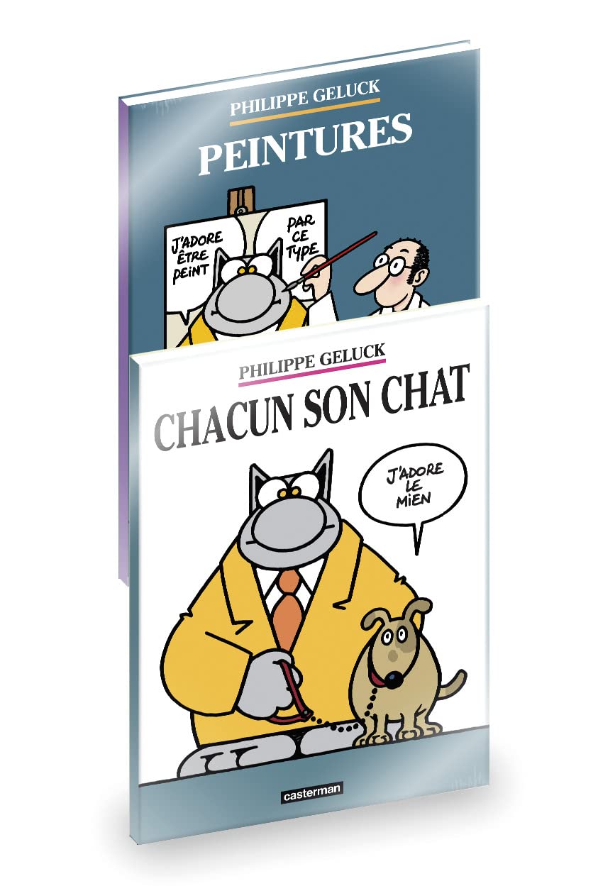 PACK 2 ALBUMS : LE CHAT T21 + PEINTURES