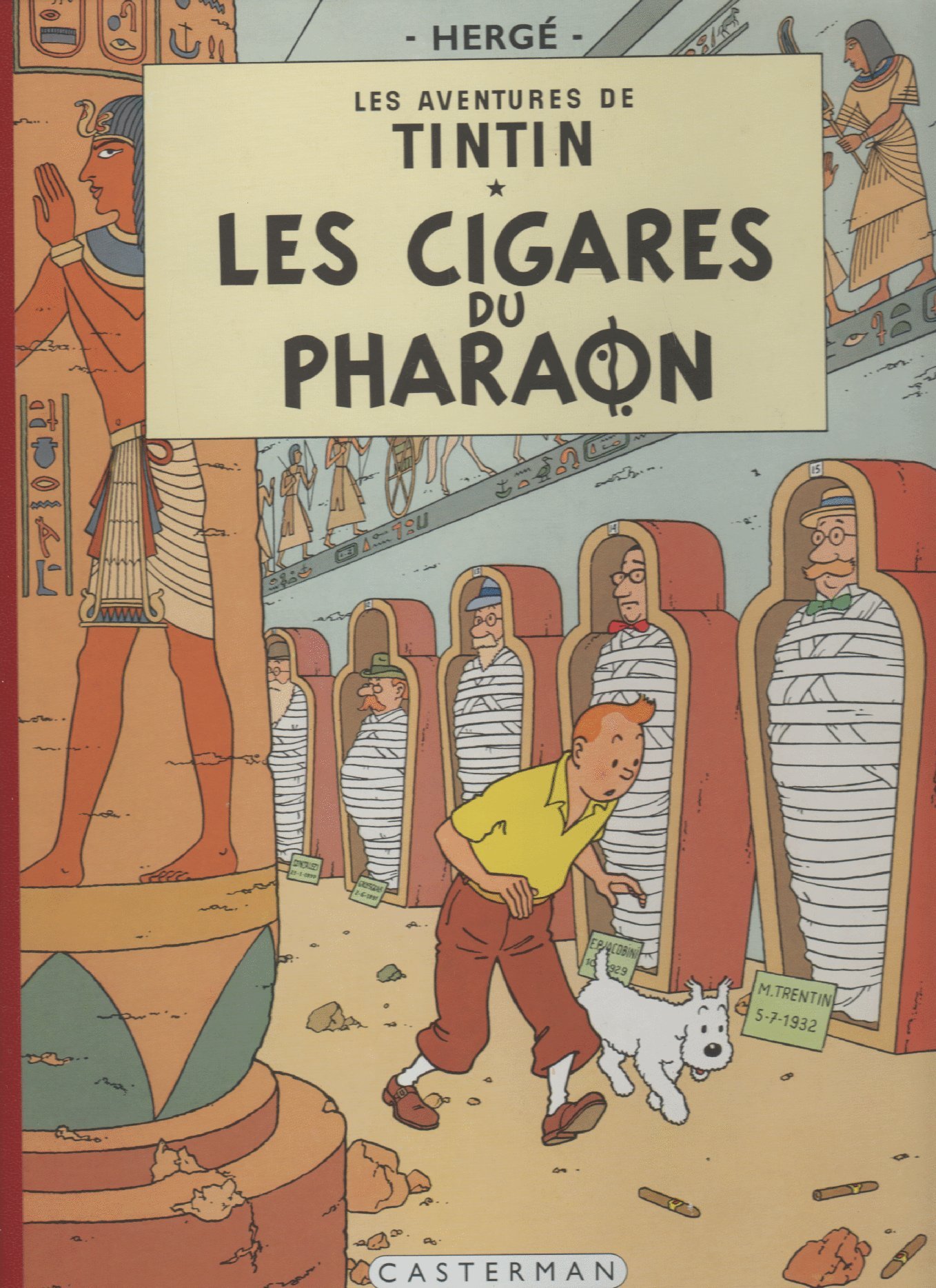 Les Cigares du pharaon (fac similé)