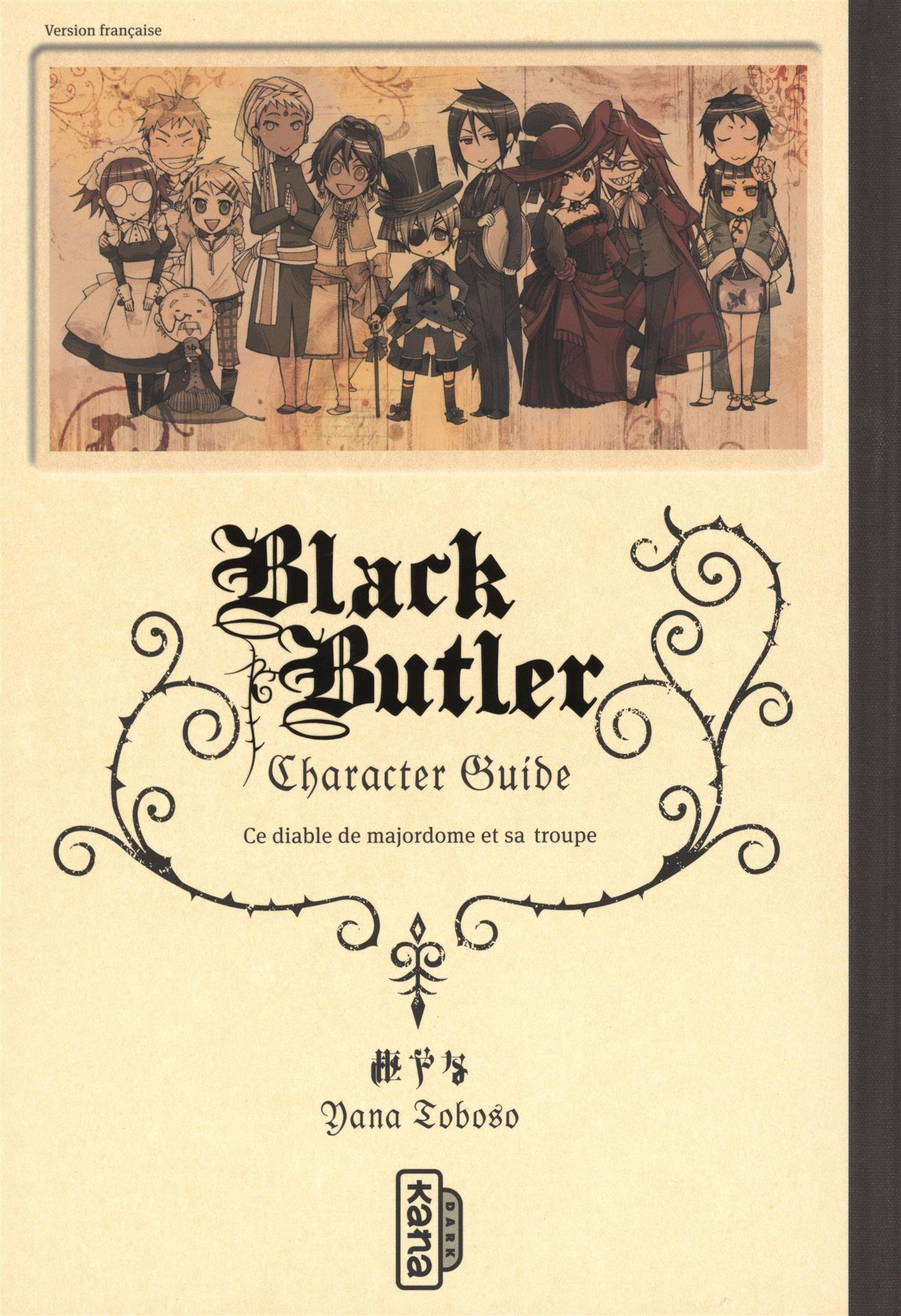 Black Butler character guide