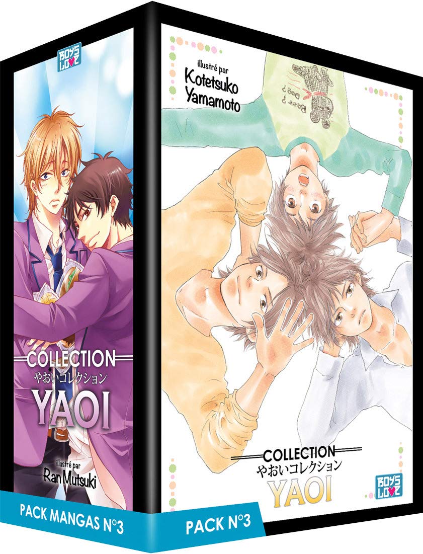 Boy's Love Collection - Pack n°3 - Manga Yaoi (5 tomes)